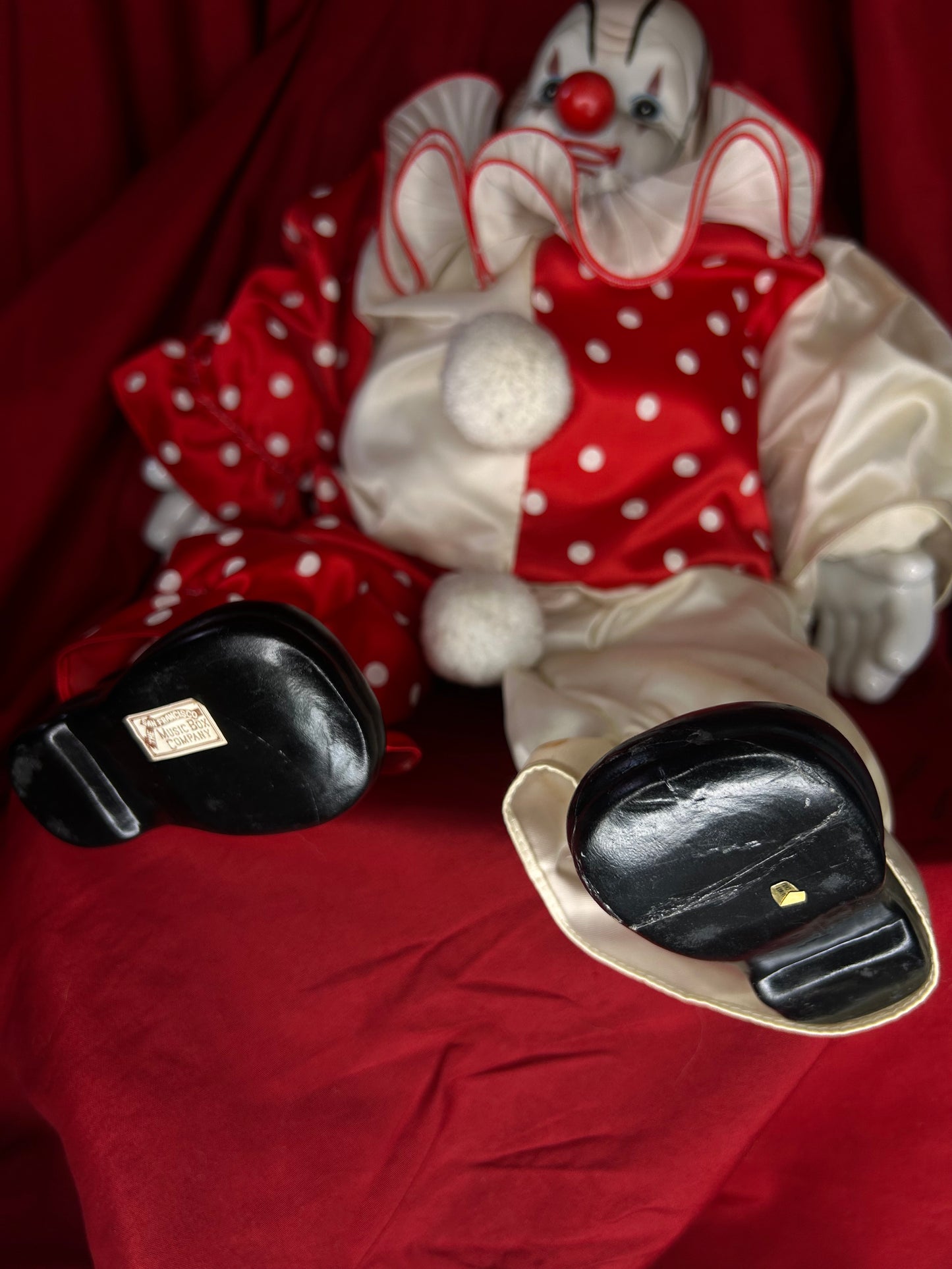 Big Clown Musical Doll
