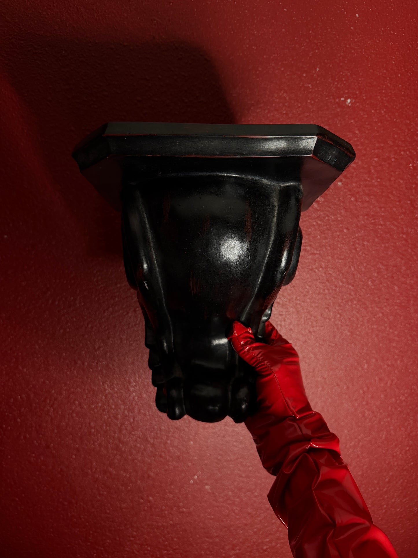 Red and Black Corbel/Shelf