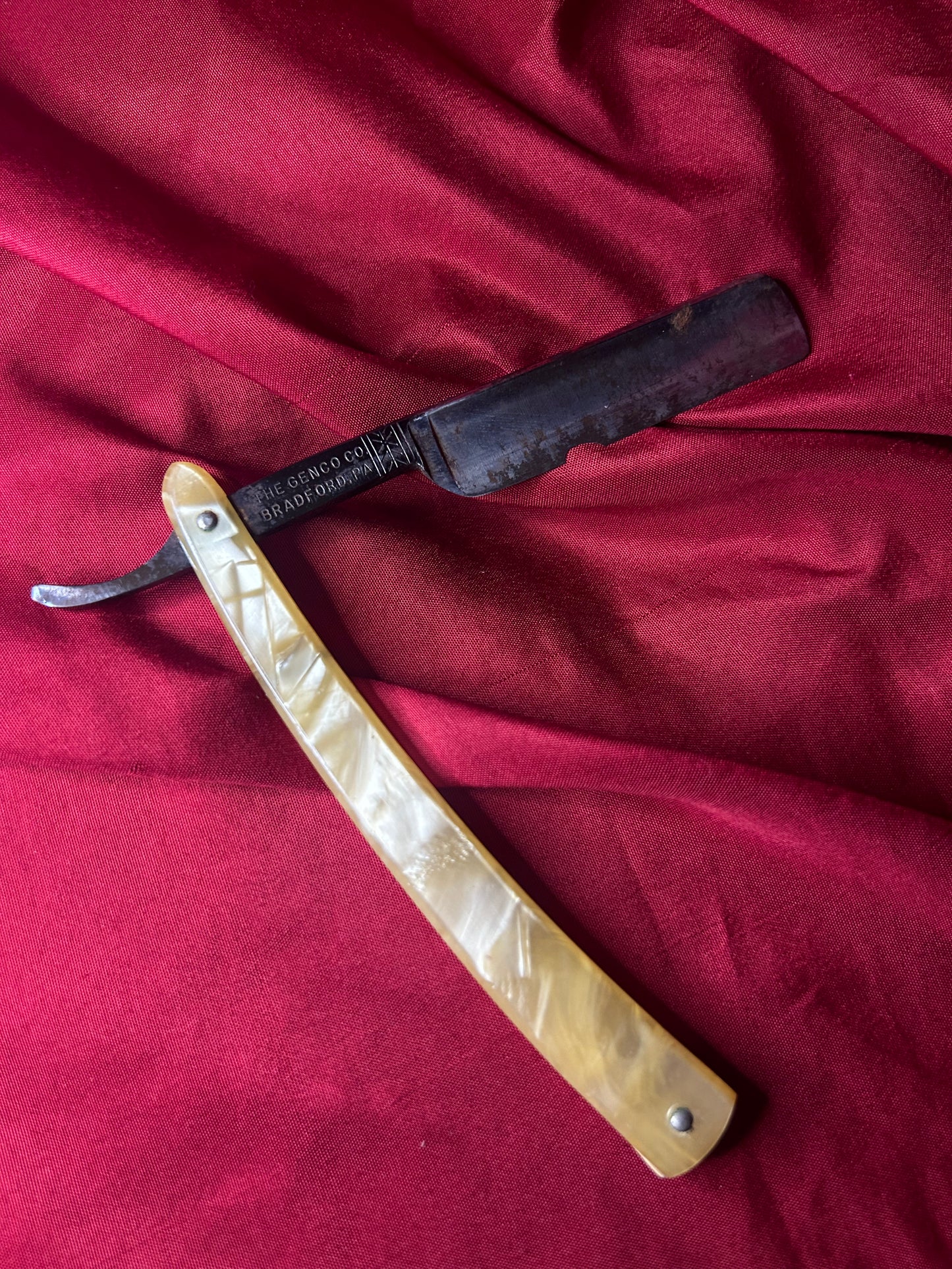 Vintage Genco Easy Aces Straight Razor