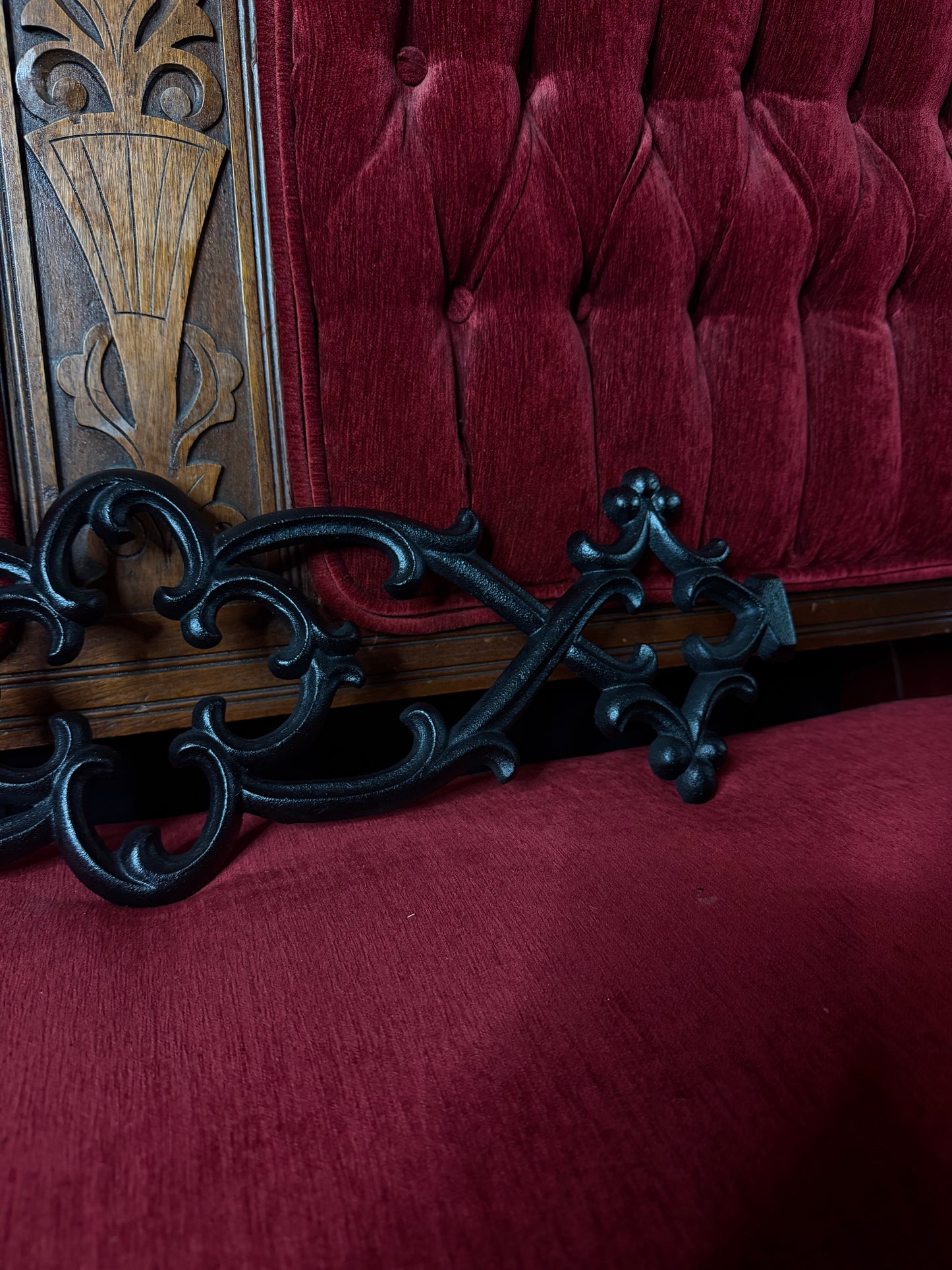 Quatrefoil Cathedral Iron Accent