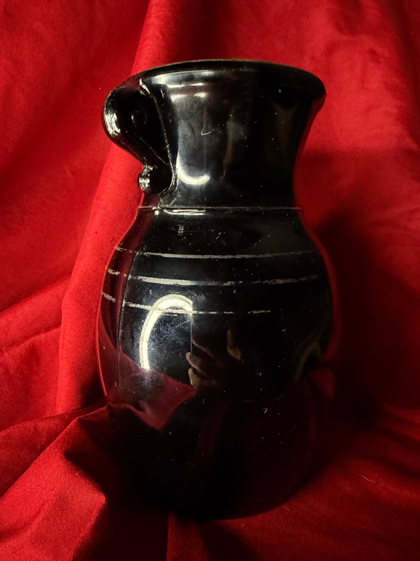 Black Amethyst Vase