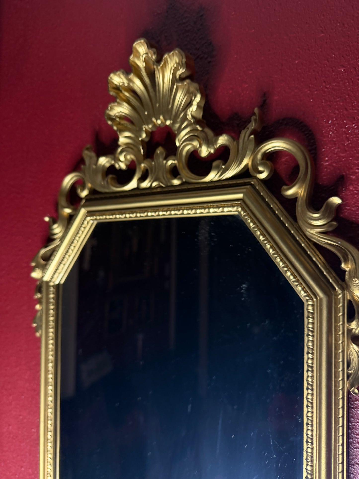 Gold Ornate Mirror