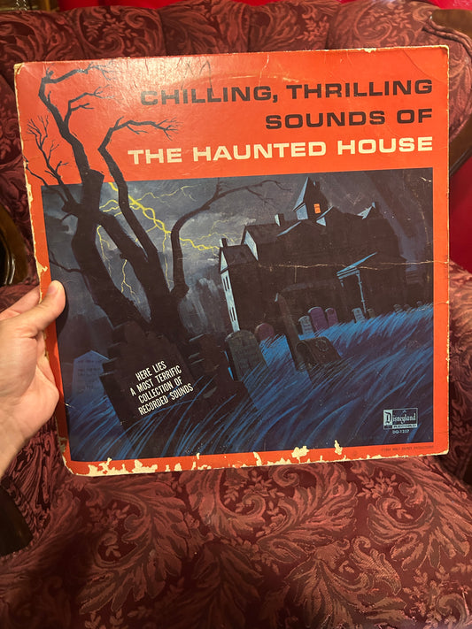 Walt Disney Chilling Thrilling Sounds of the Haunted House LP