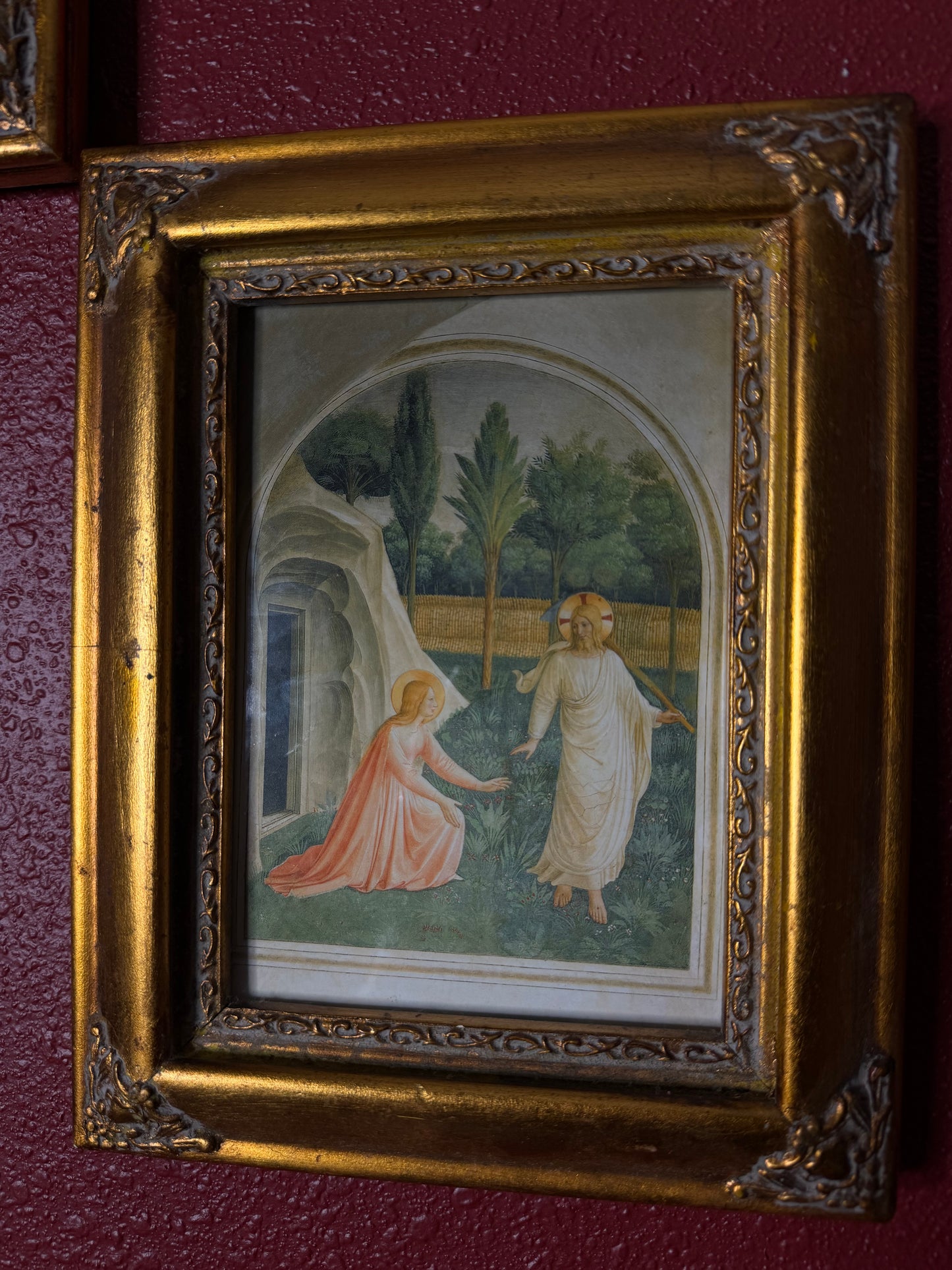 Pair of Framed Religious Prints