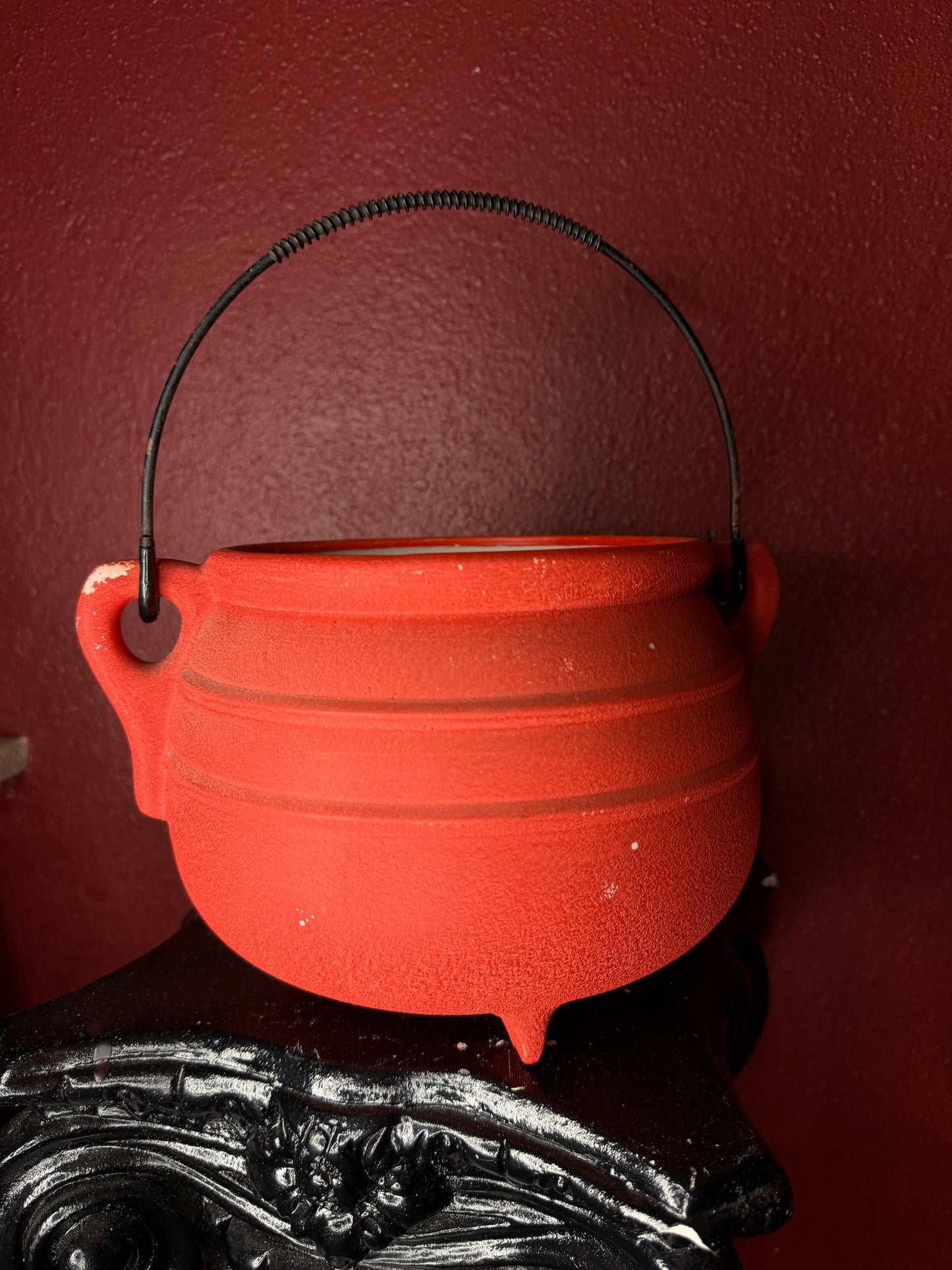 Large Red Cauldron