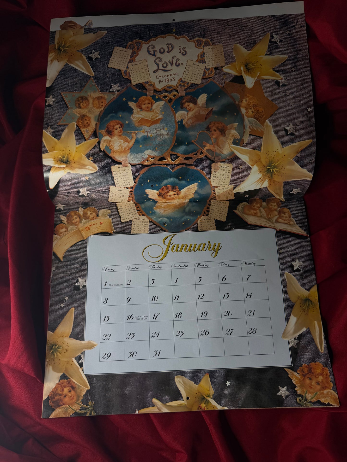 1995 Angels Calendar