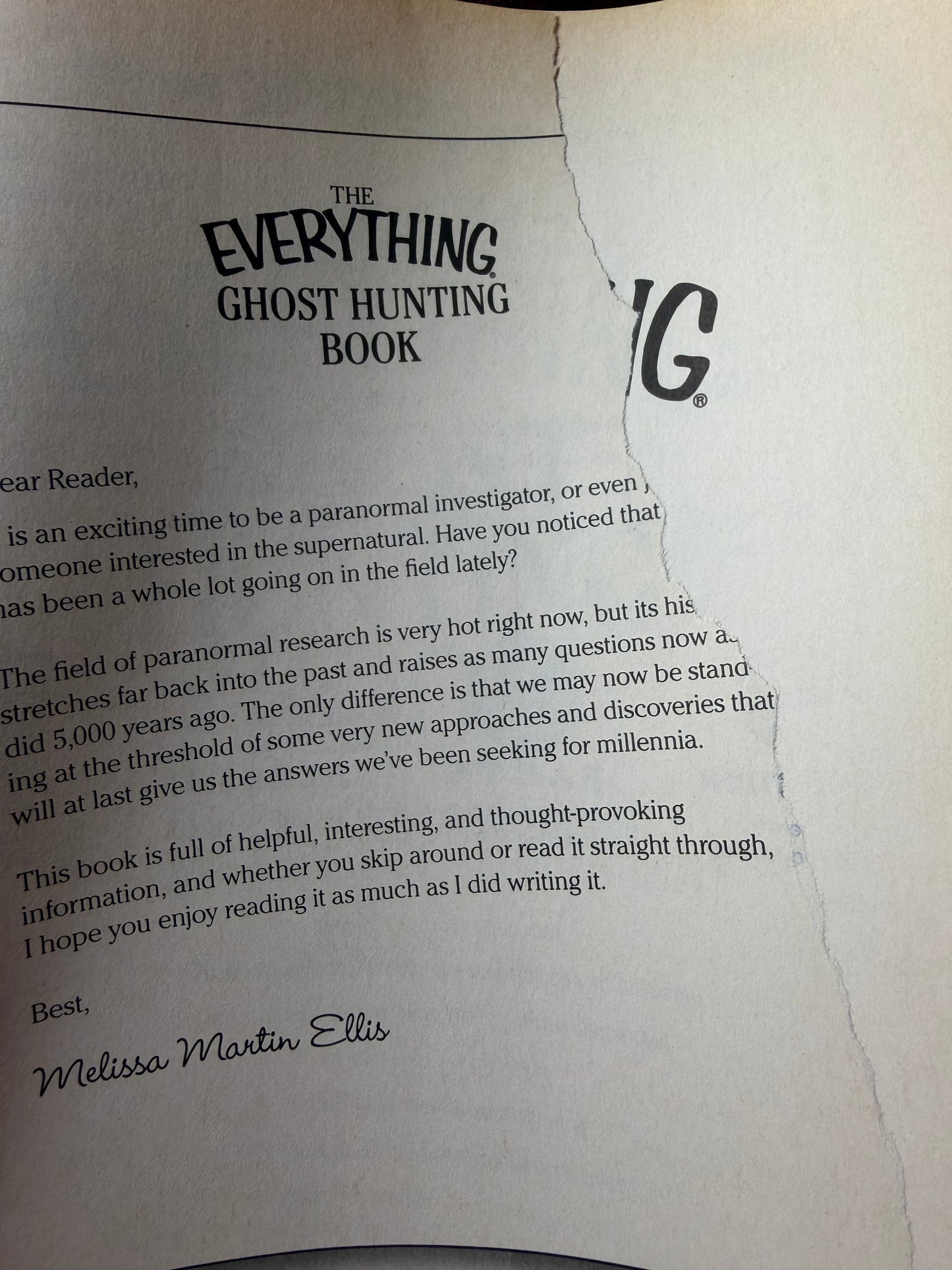 The Everything Ghost Hunting Book: Tips, tools, and Techniques for Exploring the Supernatural World