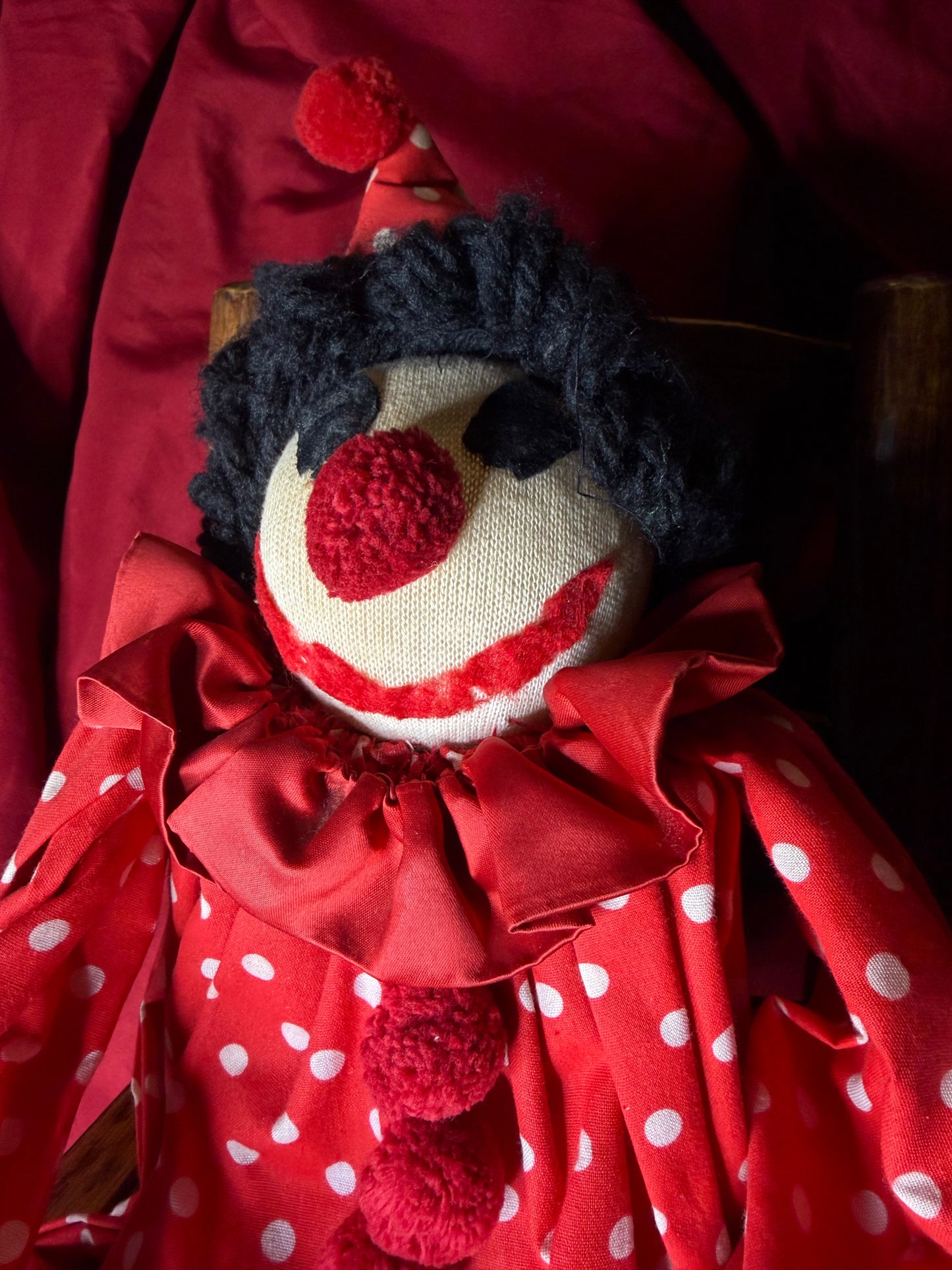 Handmade Clown Doll