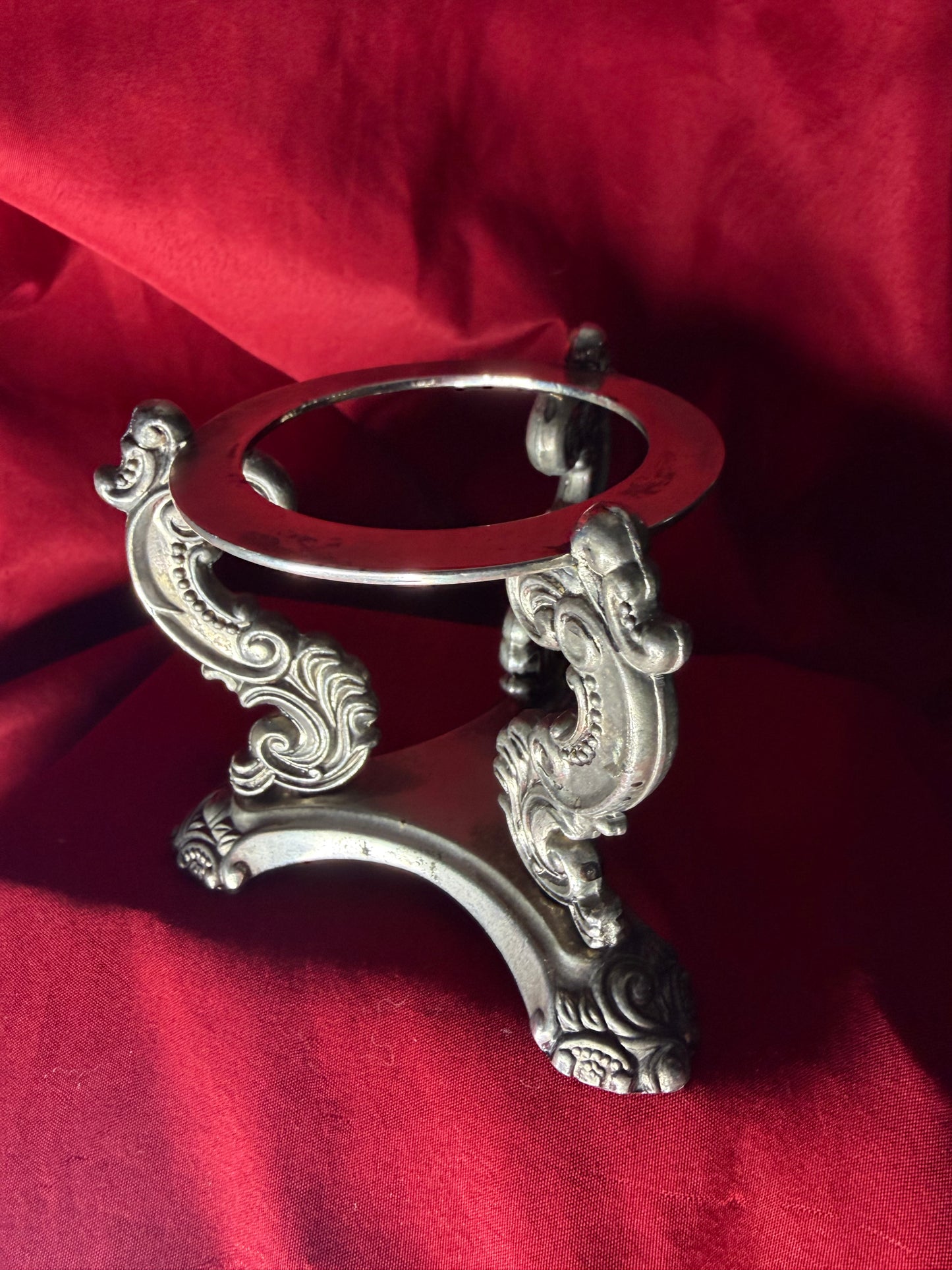Silver Crystal Stand