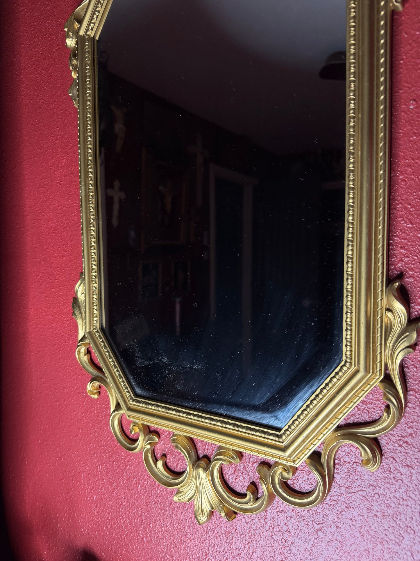 Gold Ornate Mirror