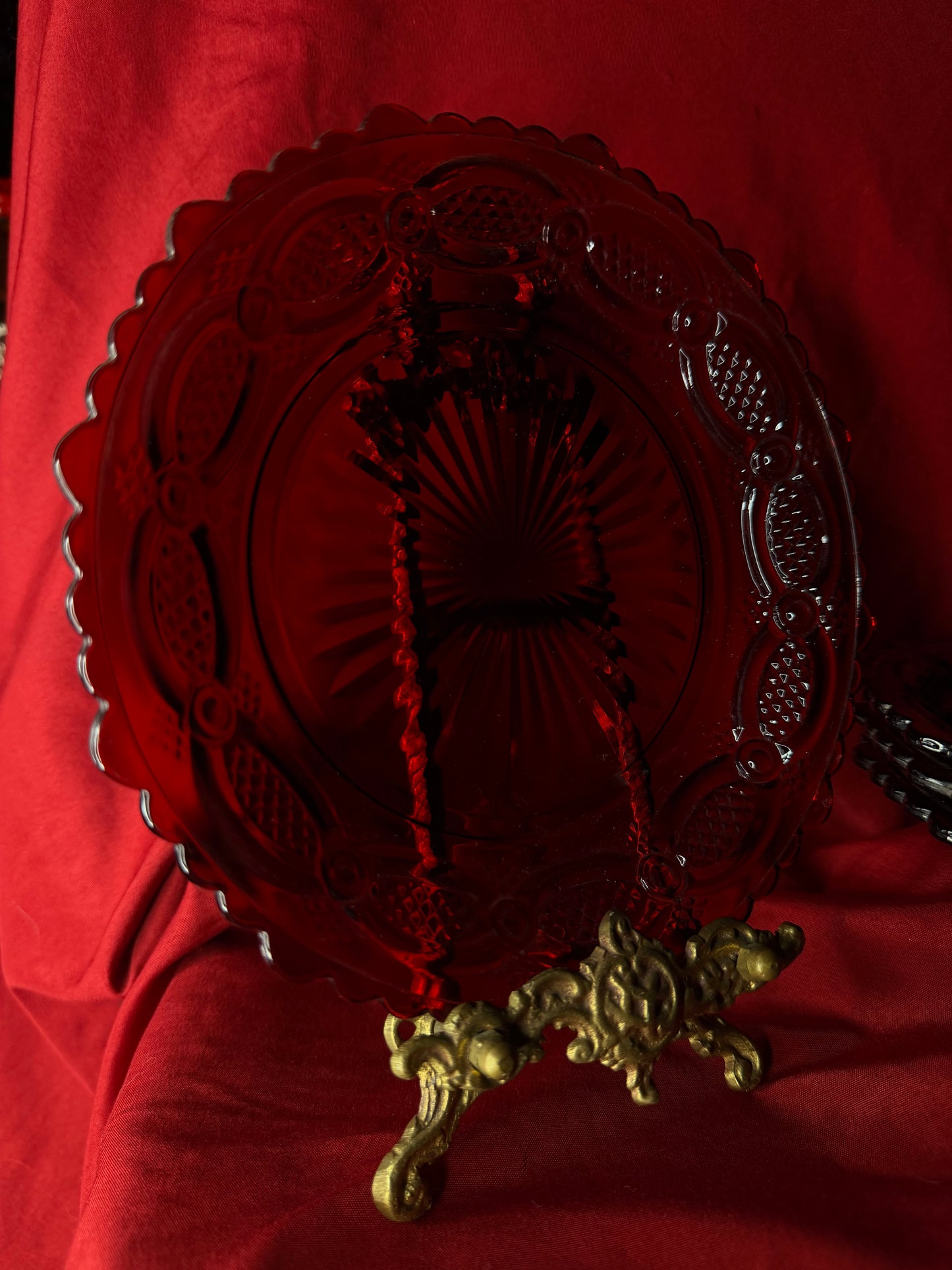Ruby Red Cape Cod 1876 Avon Collection