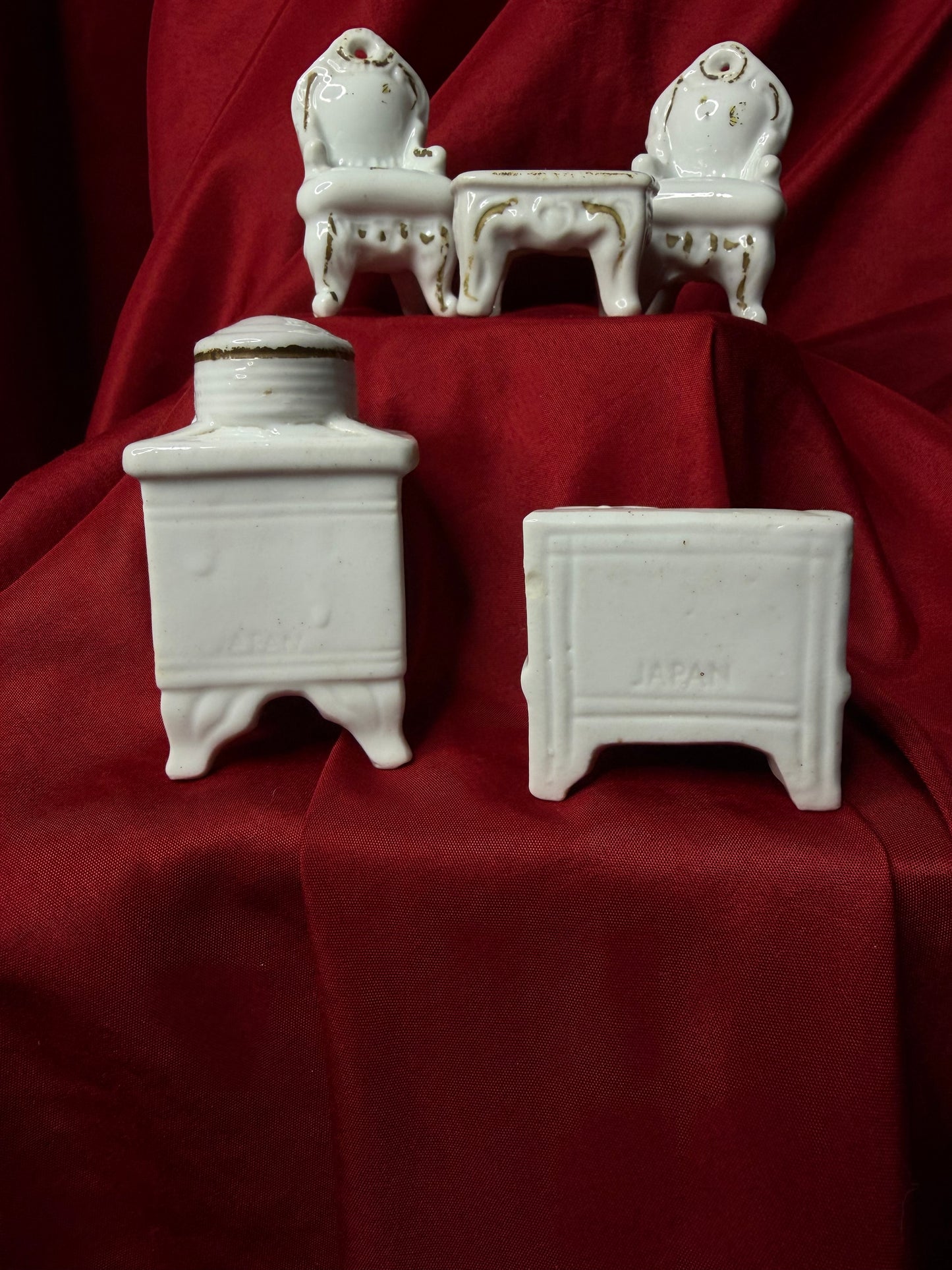Set of 5 Made in Japan DollHouse Furniture