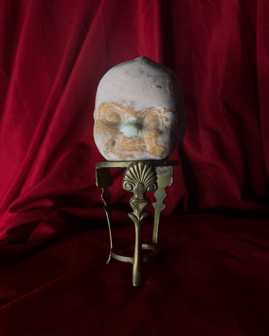 Brass Crystal/Doll Head Stand