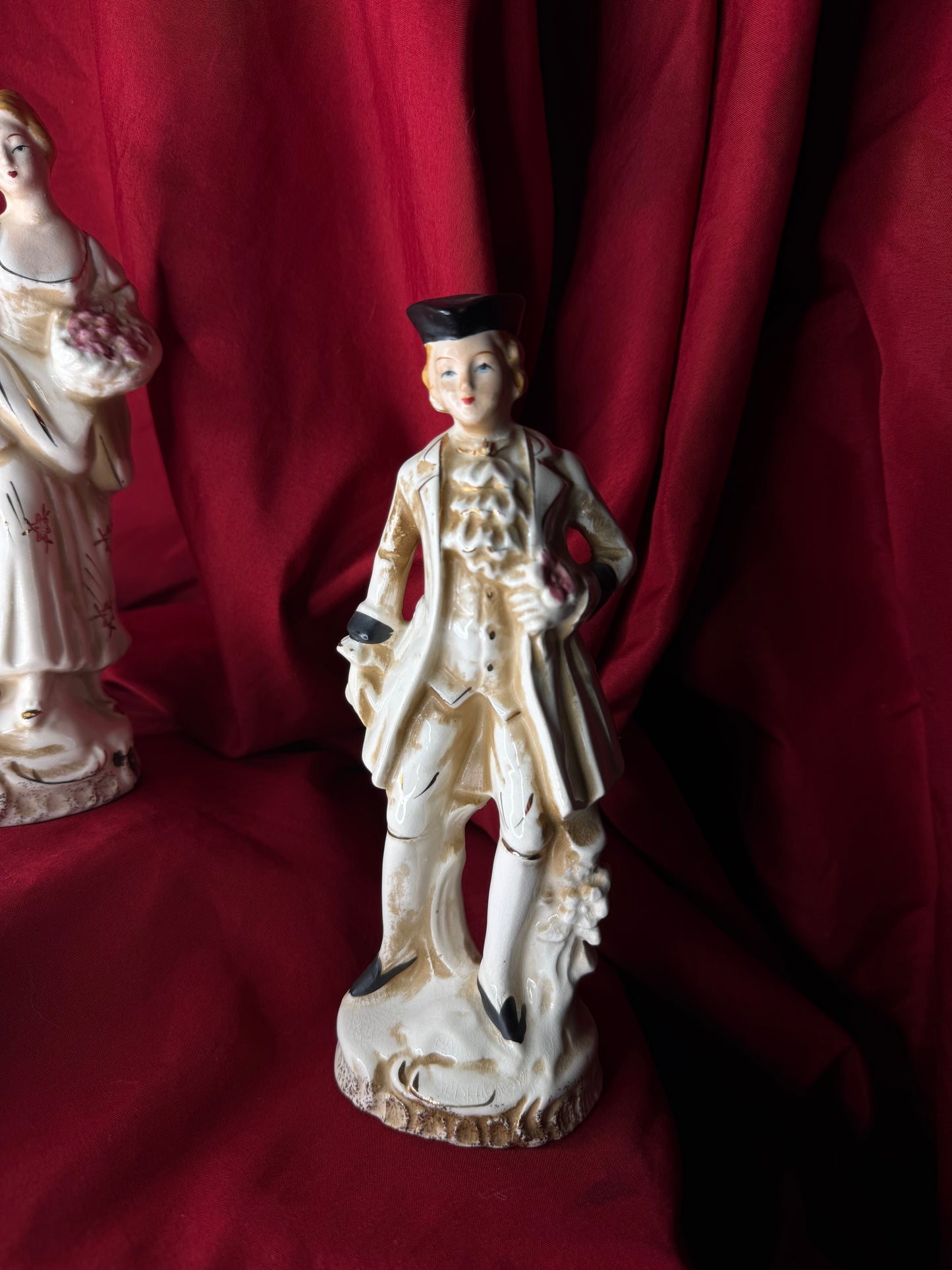Vintage Porcelain Courting Couple