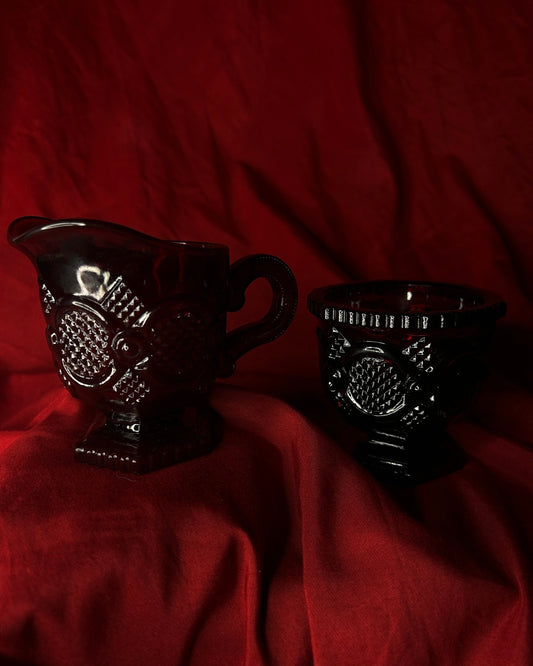 Avon Cape Cod Sugar & Creamer Set
