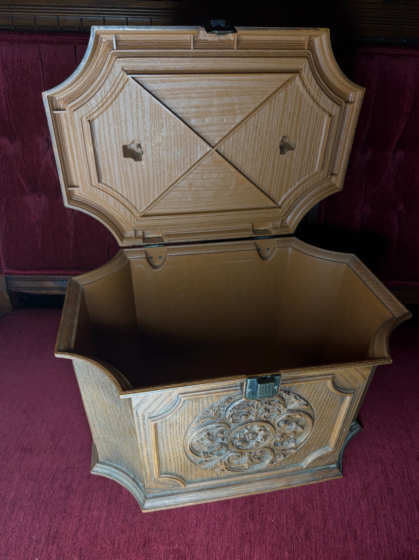 Vintage 1970s Max Klein "Wonderwood" Sewing Box