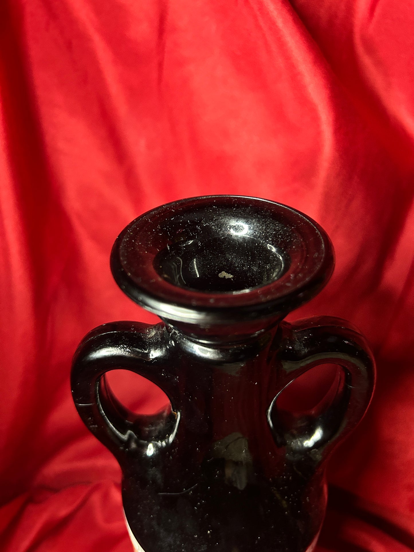 Black Amethyst Glass Jim Beam
Glass Decanter Vase Cleopatra