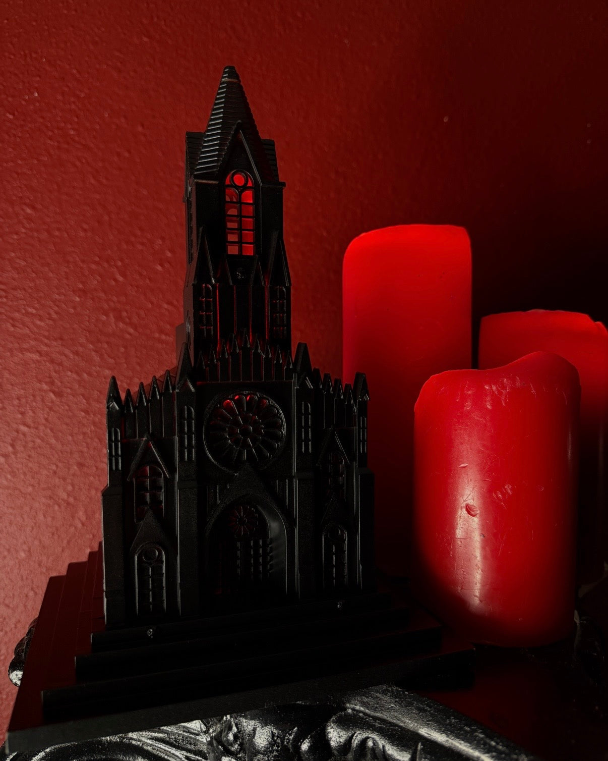 Gothic Lighted Church