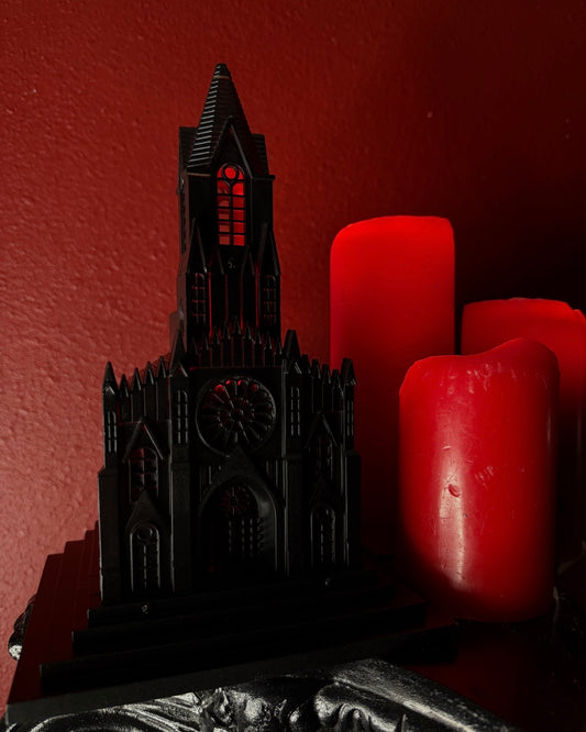 Gothic Lighted Church