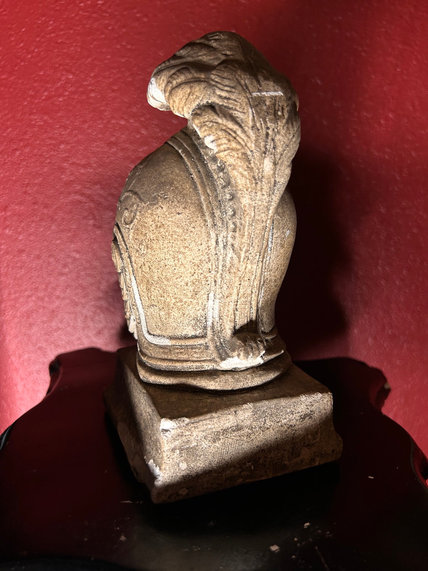 Vintage Roman Helmet Set of Bookends