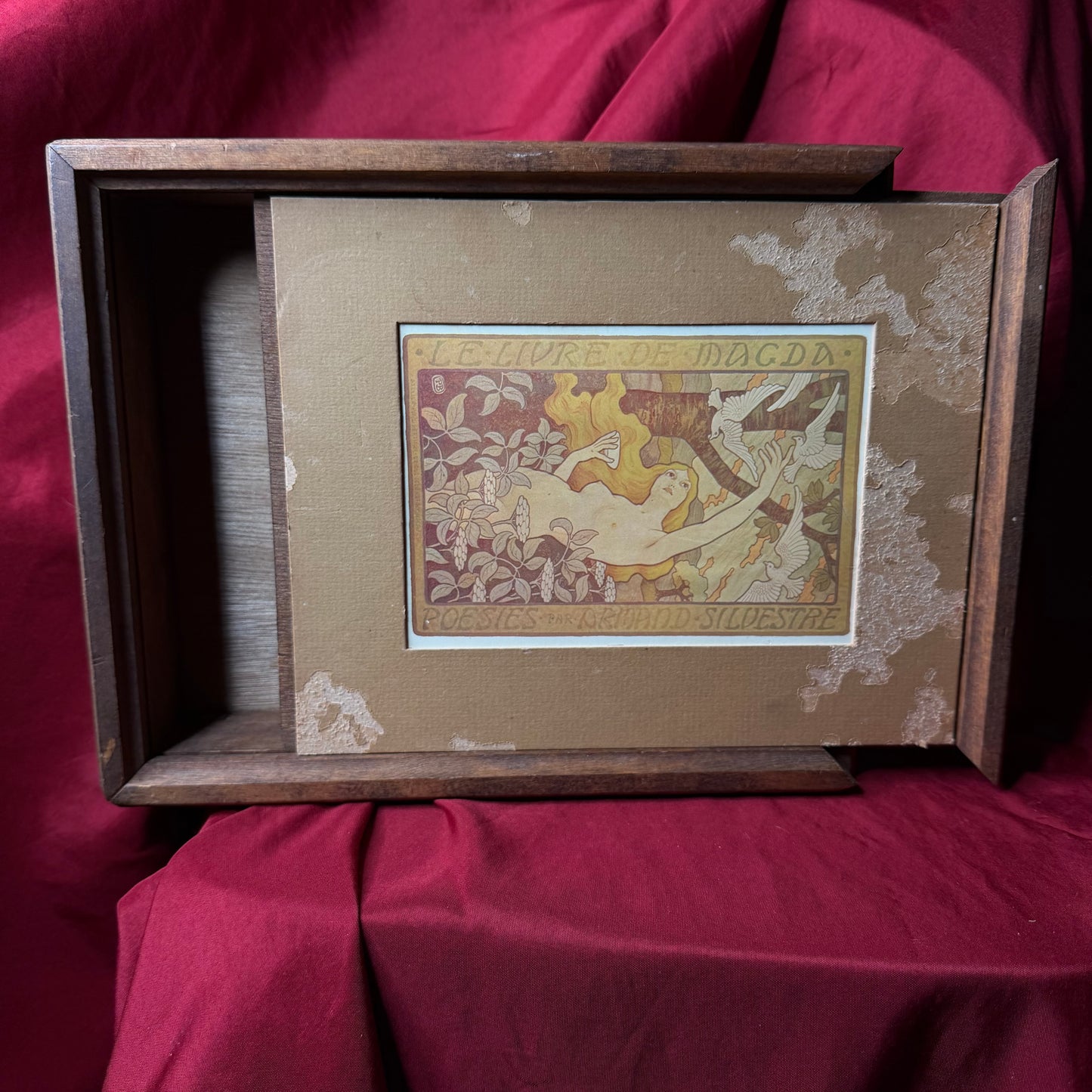 "Le Livre de Magda" by Paul Berthon Wooden Box