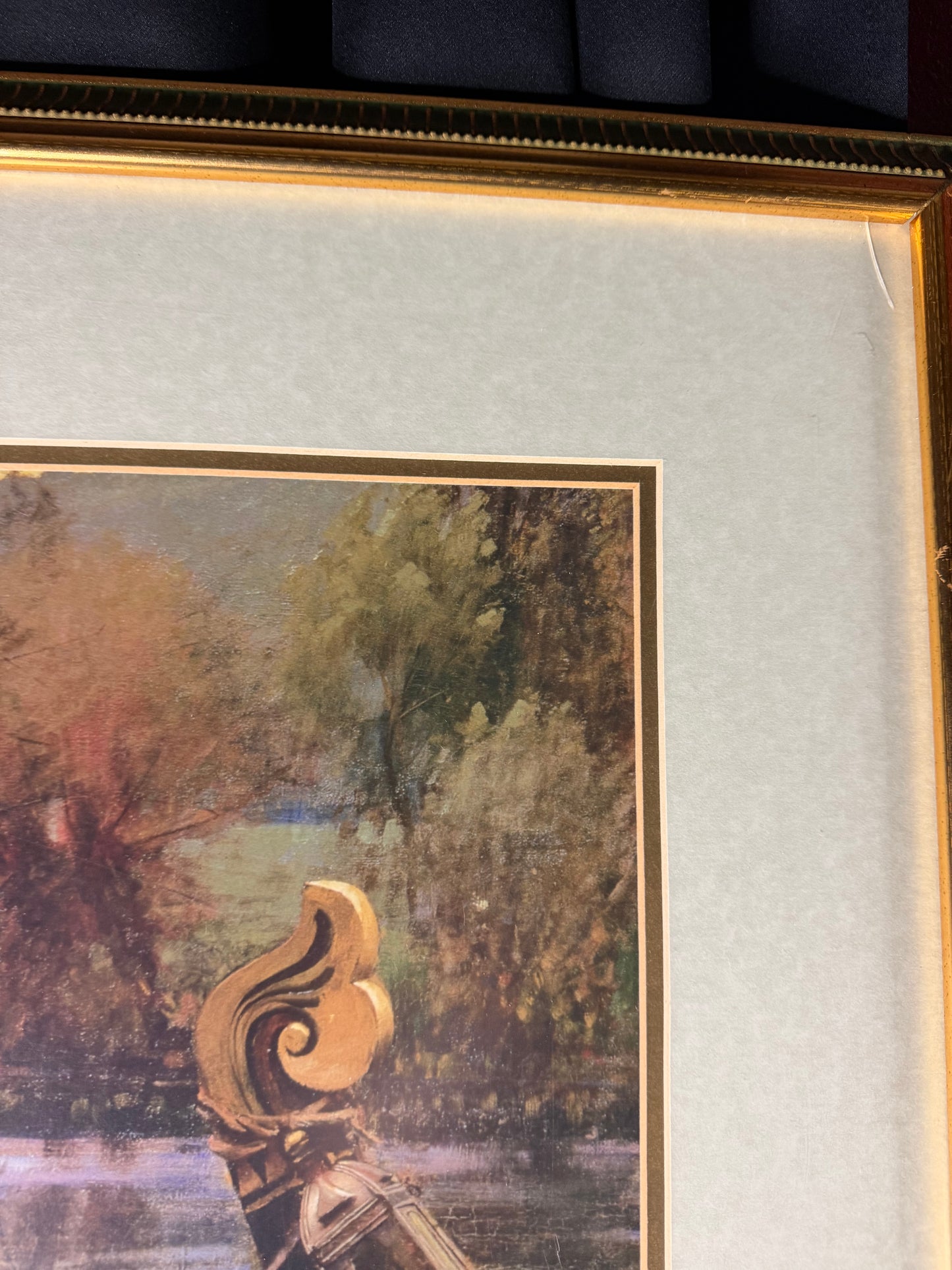 LARGE “The Lady of Shalot”Framed Print
