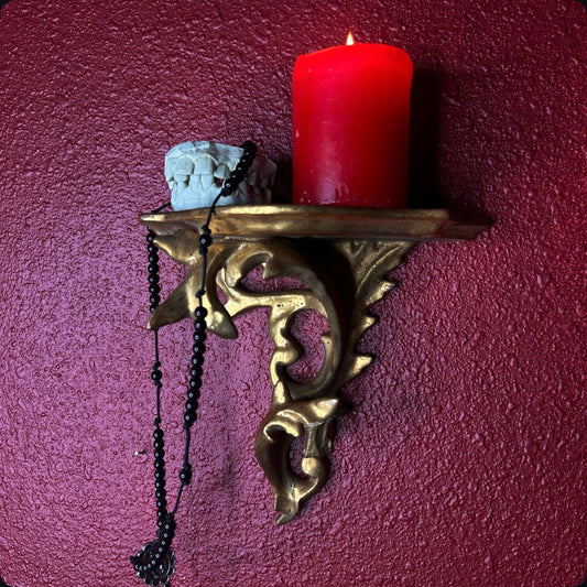 Vintage Small Rococo Shelf