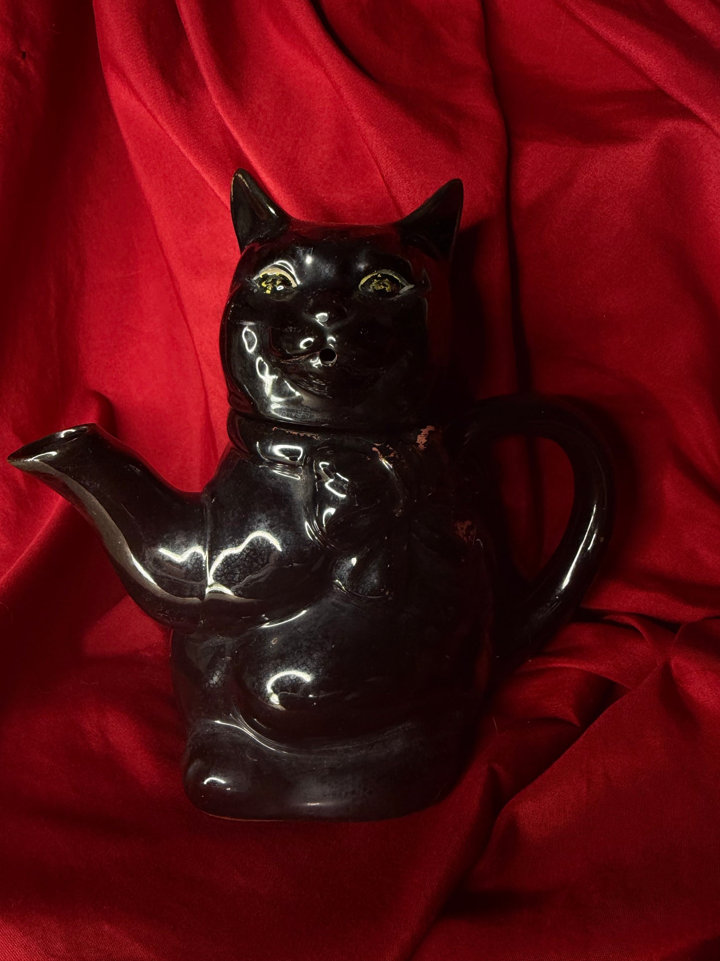 Black Cat Teapot
