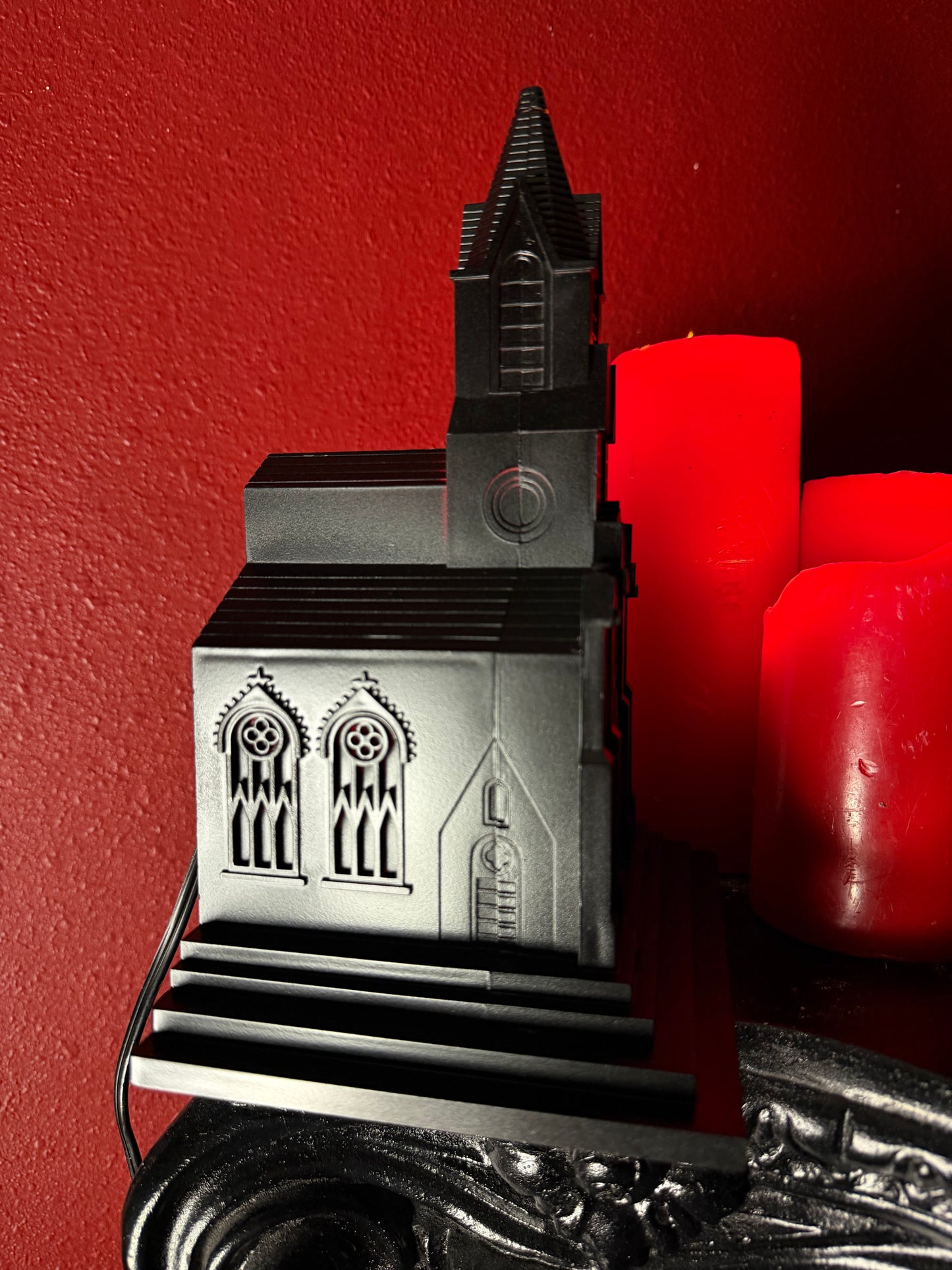 Gothic Lighted Church