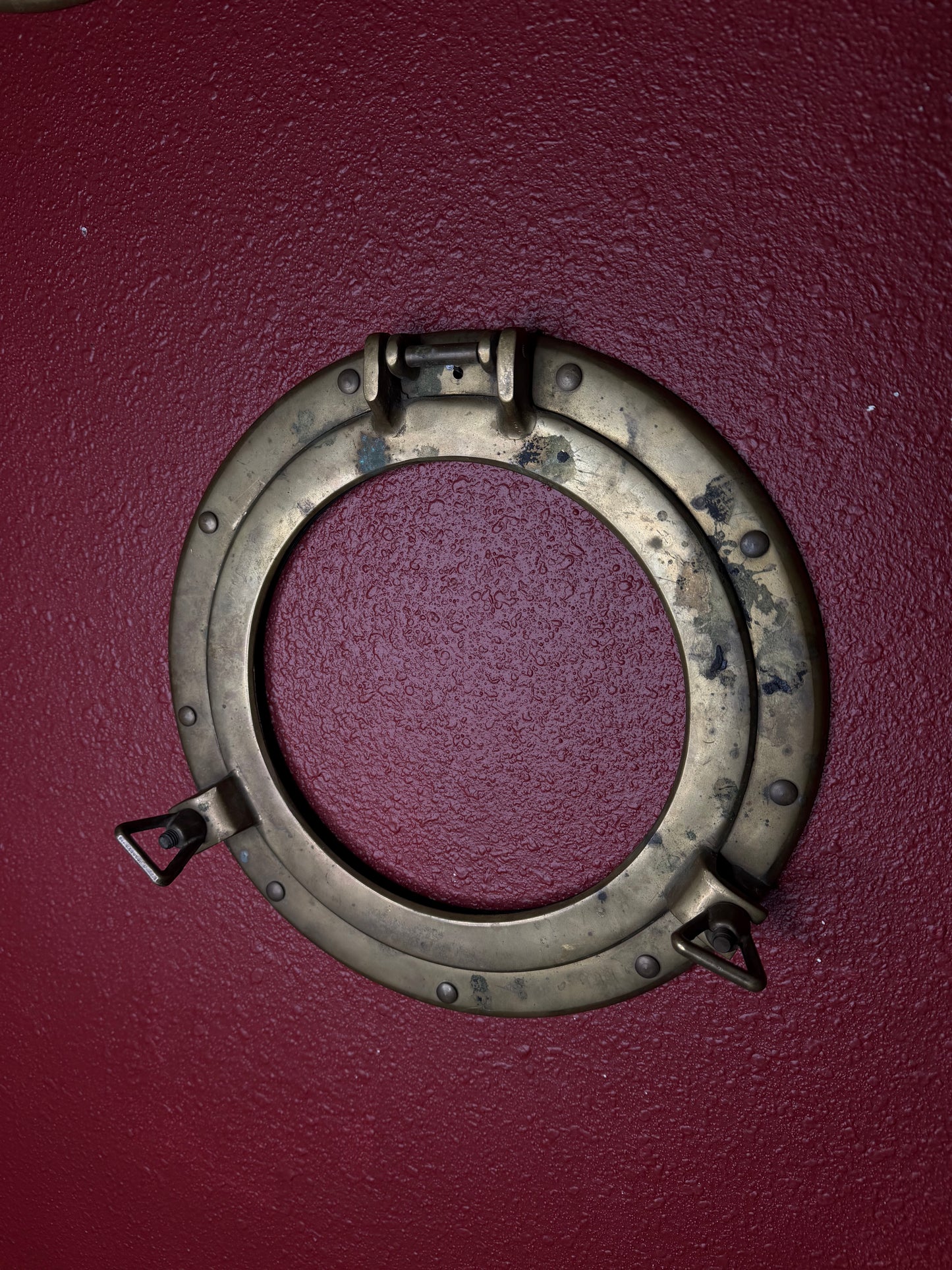 Single Nautical Brass Porthole Ship Window & Wall Porthole Decor