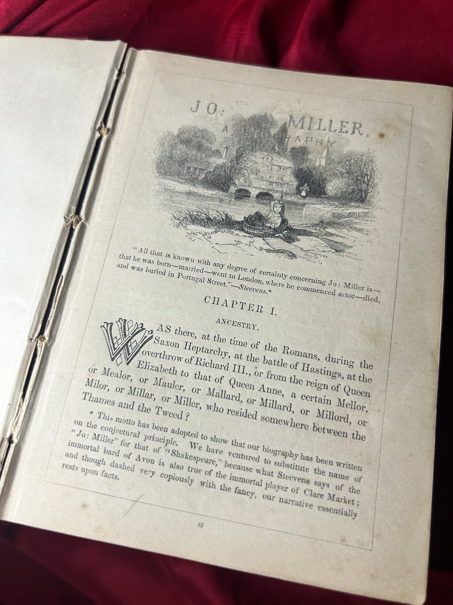 The Family Jo: Miller; A Drawing Room Jest Book