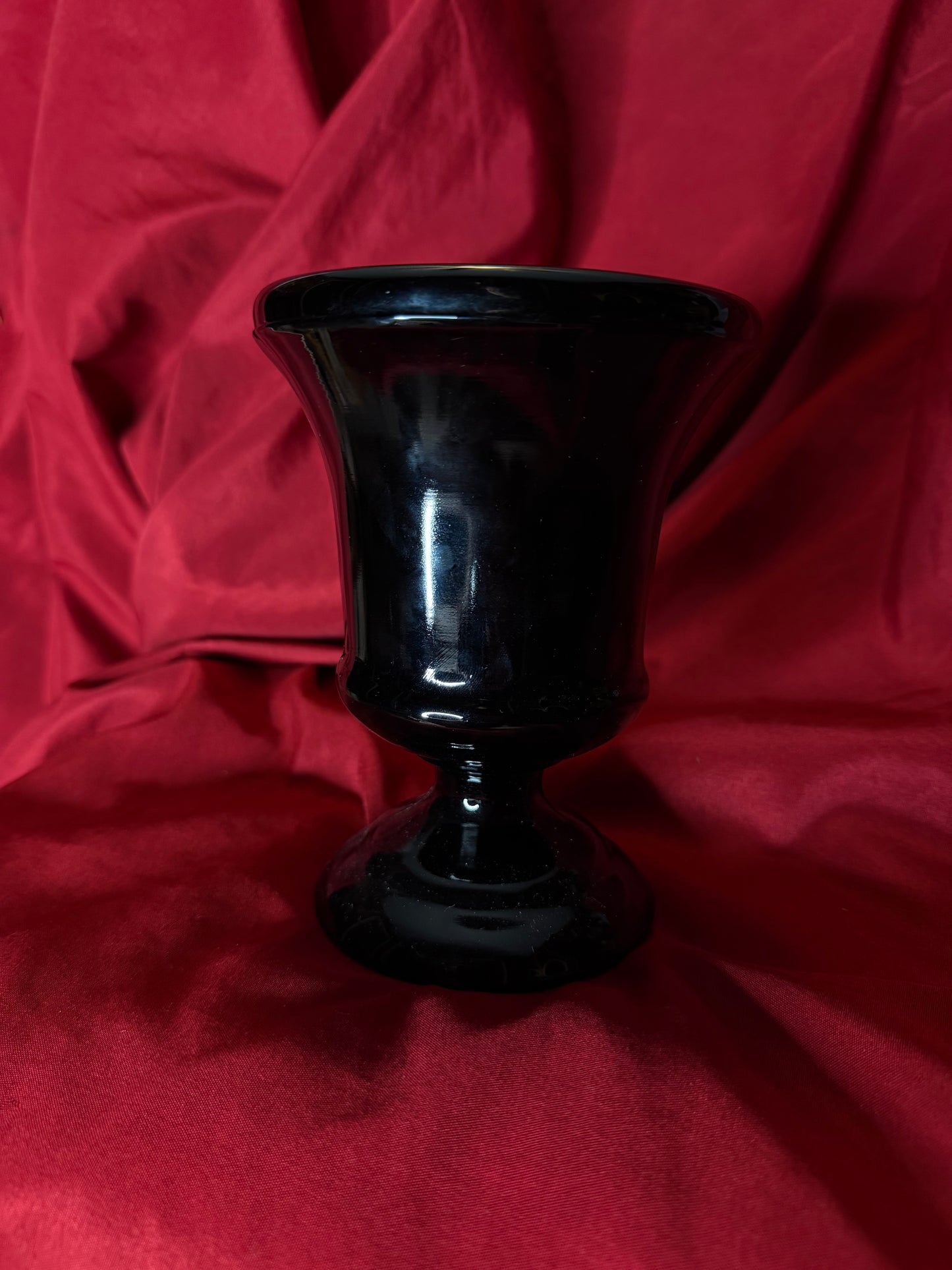 Black Amethyst Vase