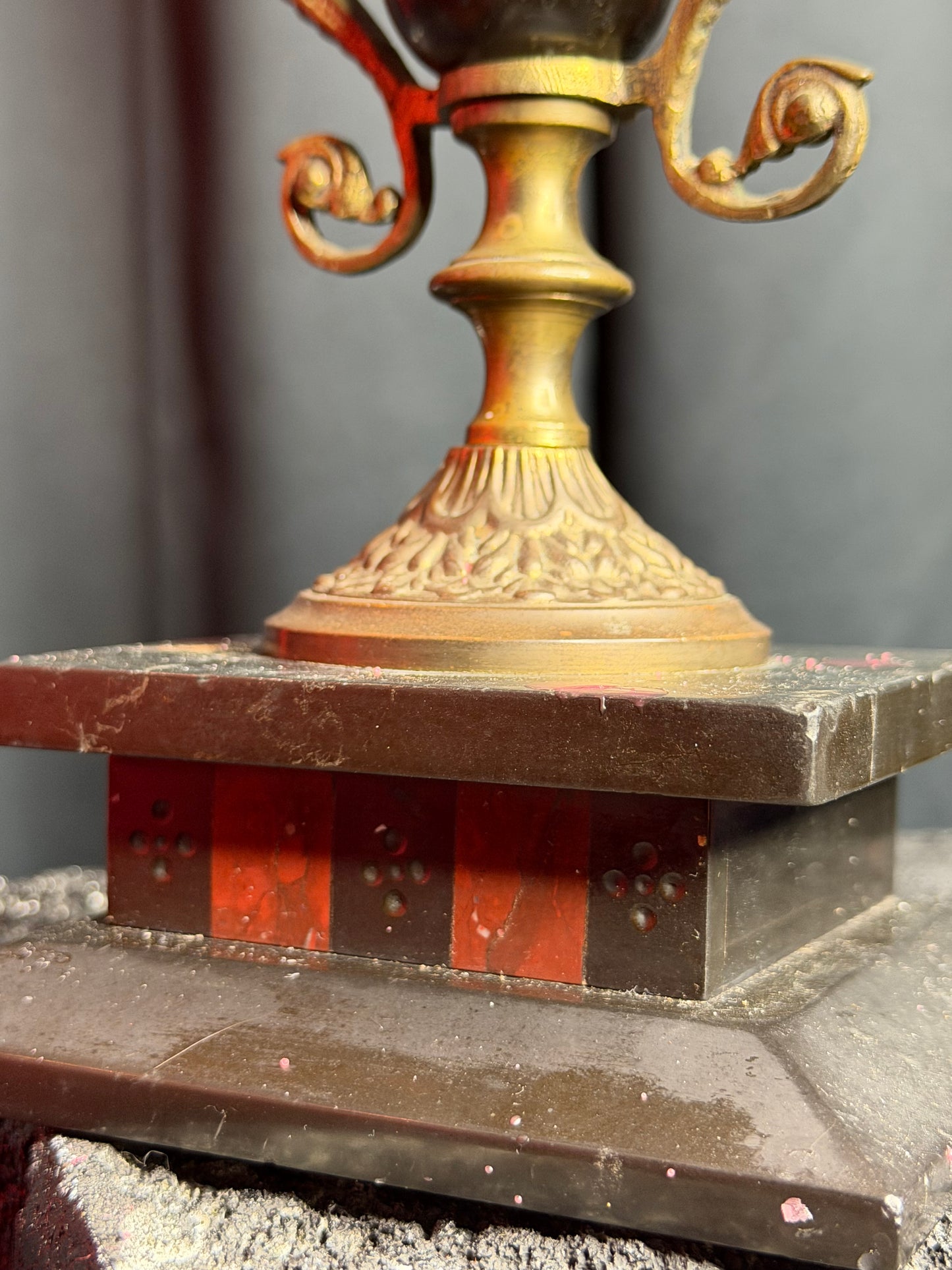 Pair of French 5 Armed Candelabras