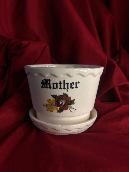 Small Ceramic Mother Planter