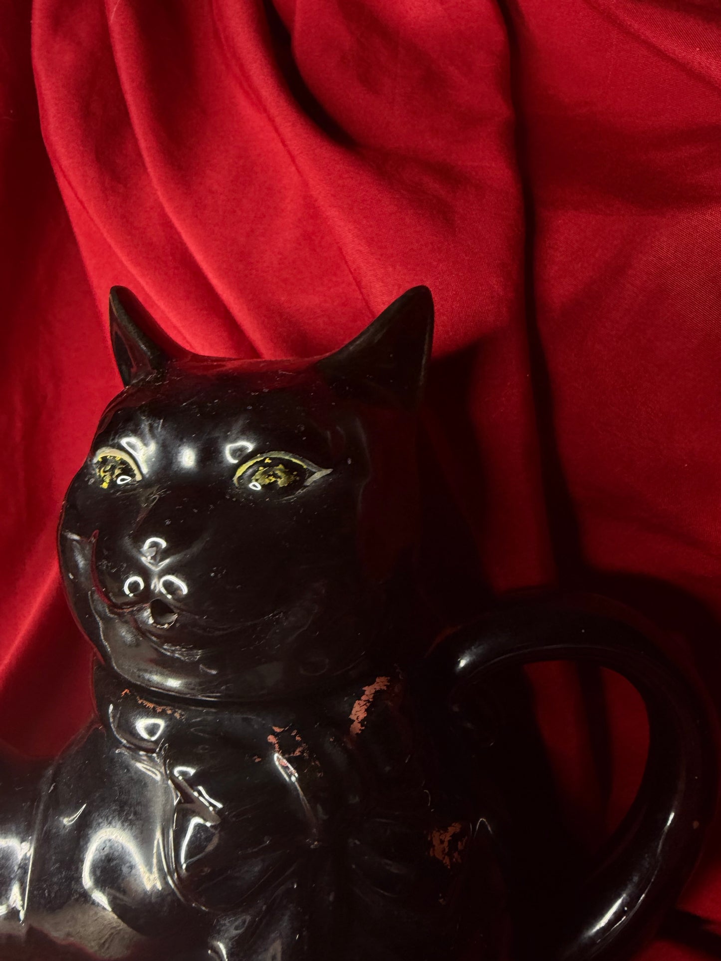 Black Cat Teapot