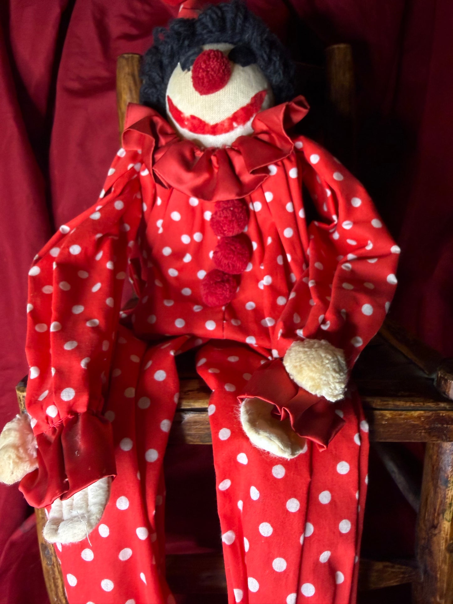 Handmade Clown Doll