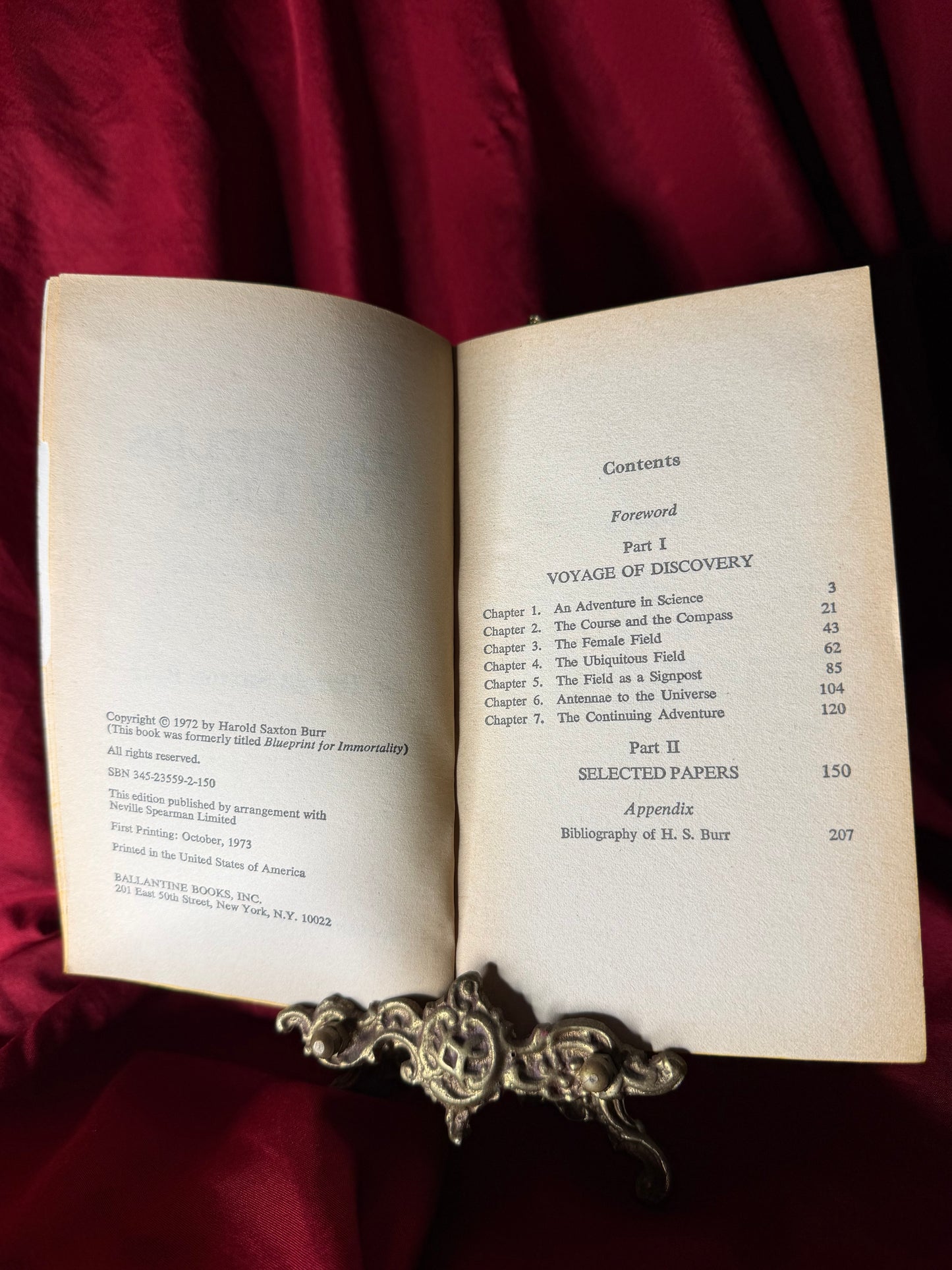 The Fields of Life 1st Edition