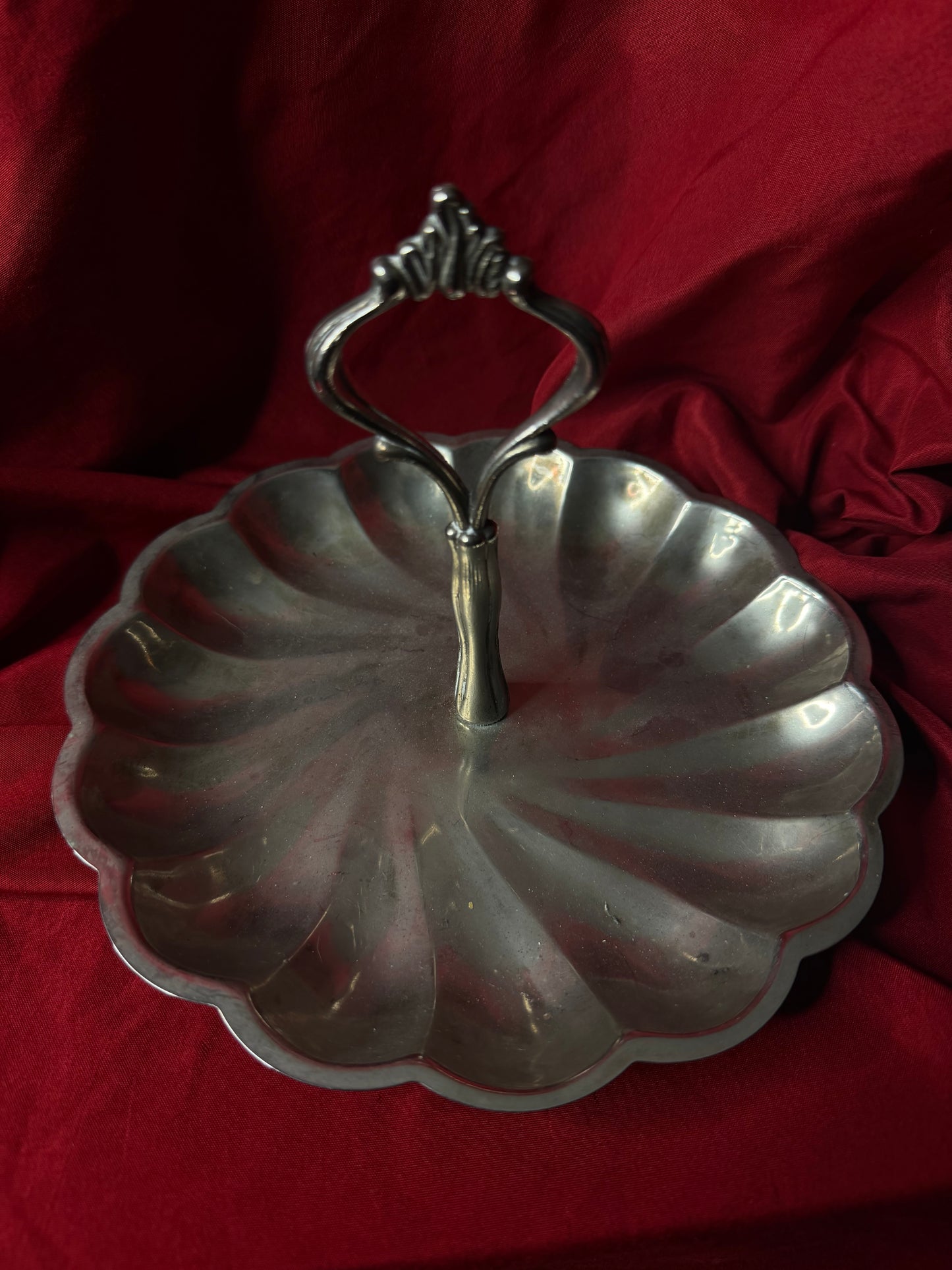 Silver Plated Trinket/Jewelry Dish