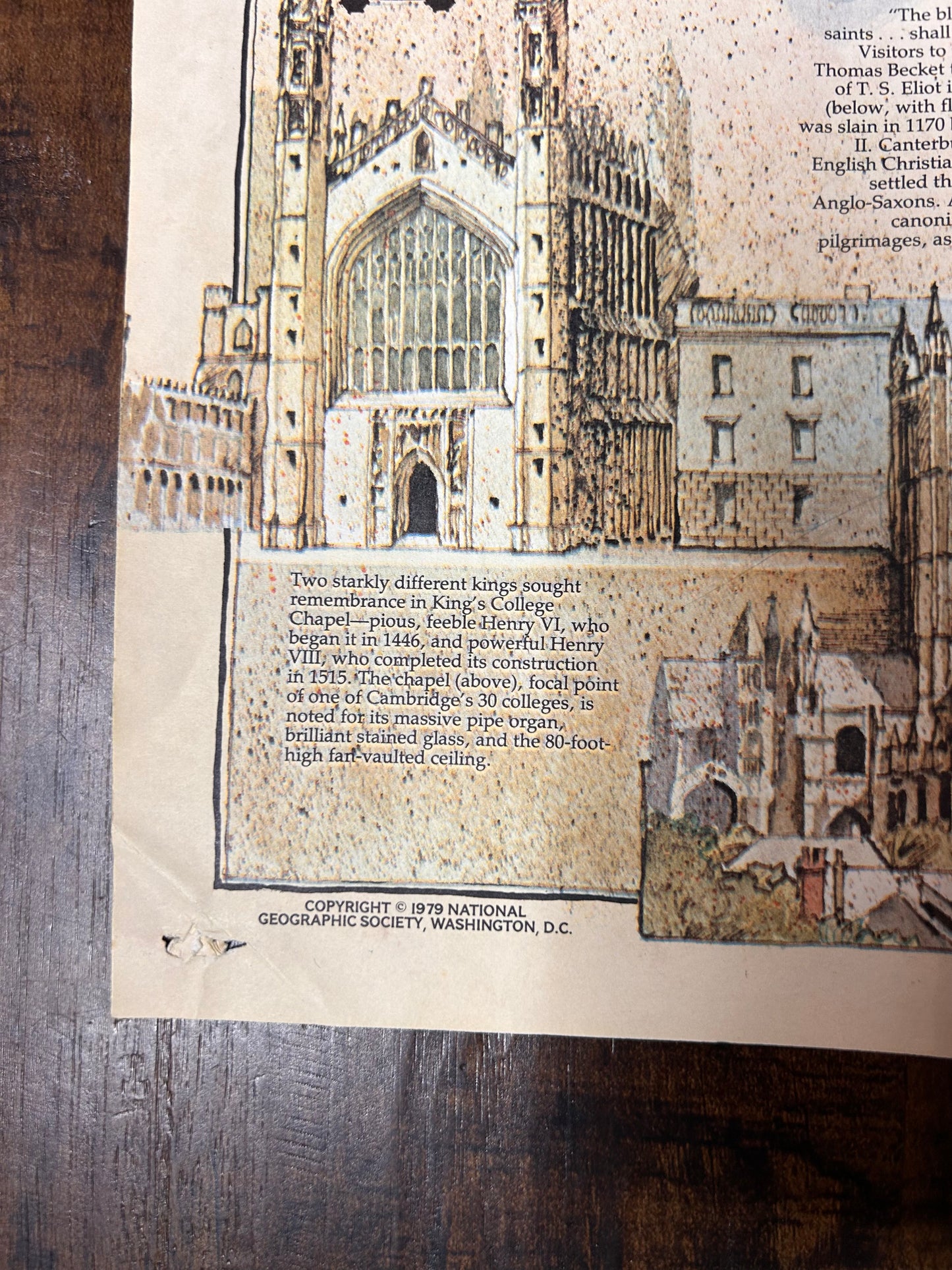 1979 Medieval England Map