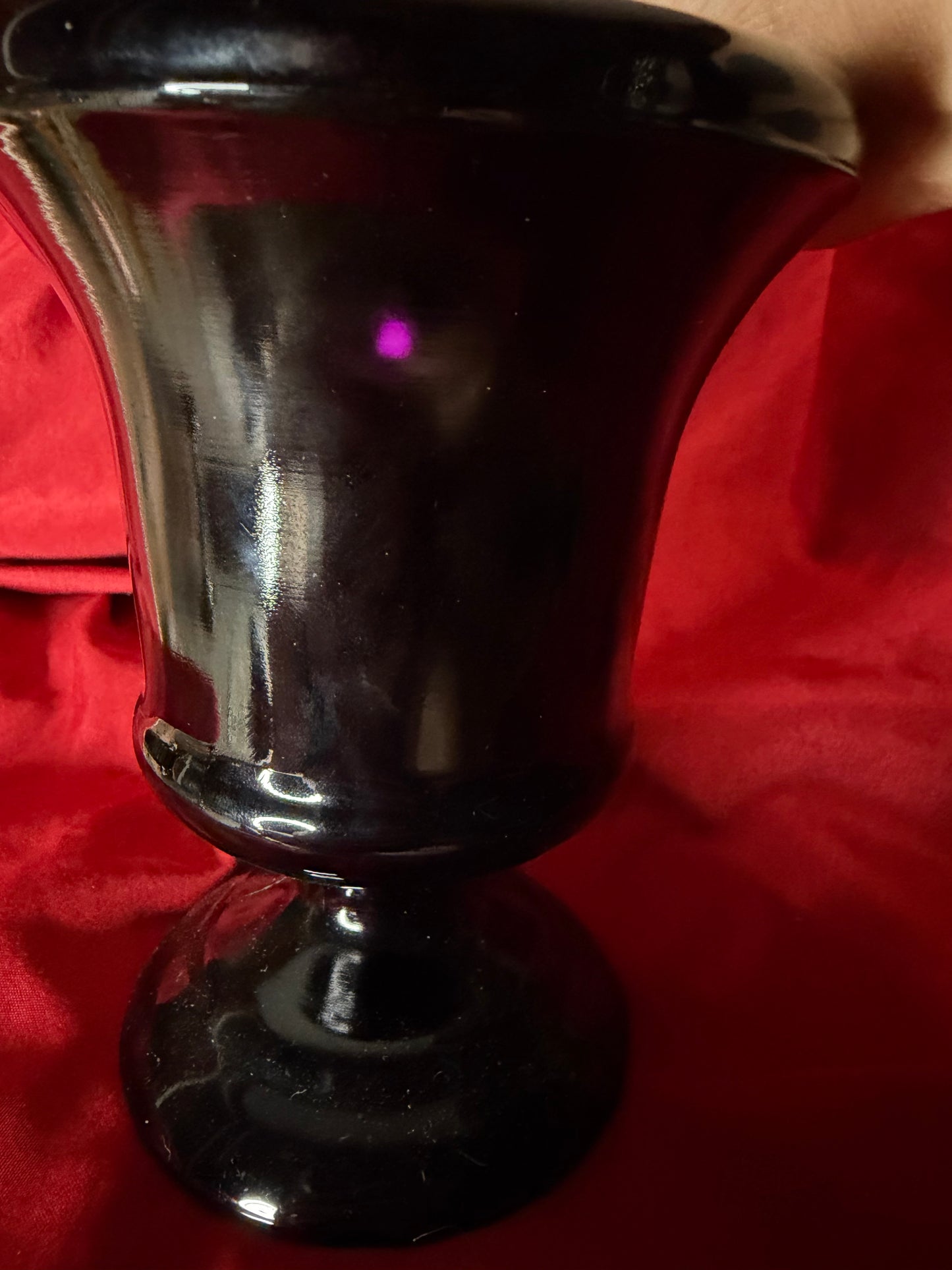 Black Amethyst Vase