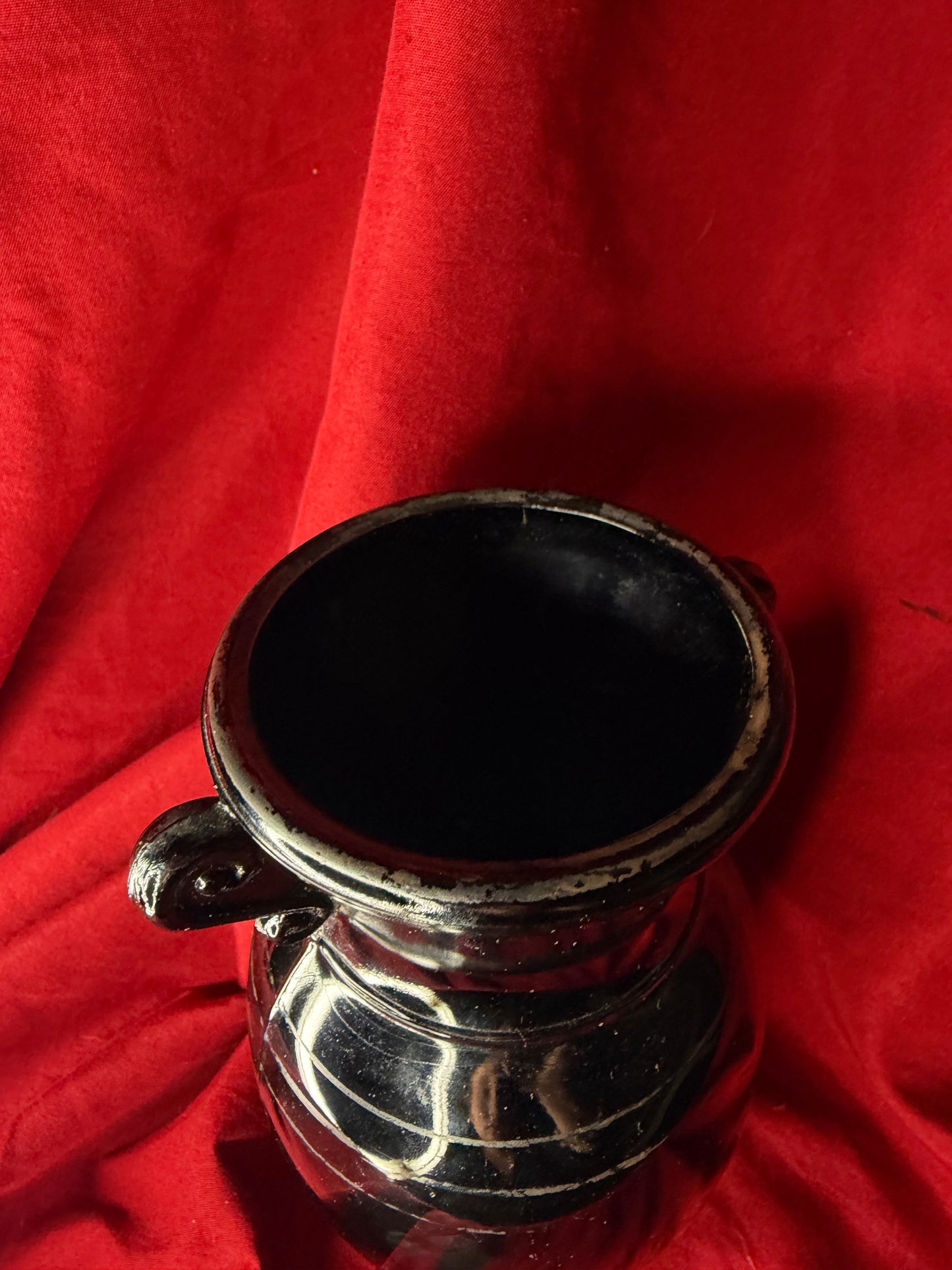 Black Amethyst Vase