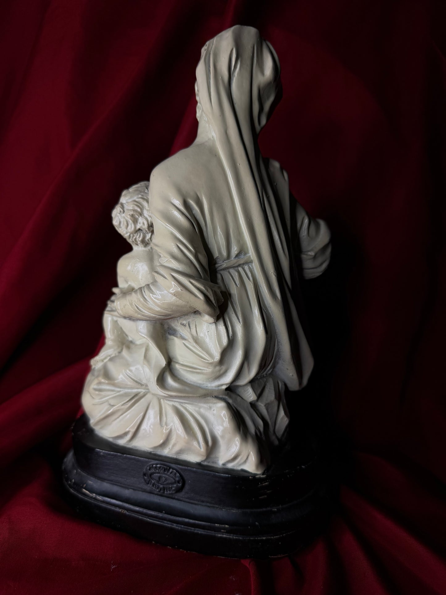 Vintage Italian A. Santini Madonna Mother & Child