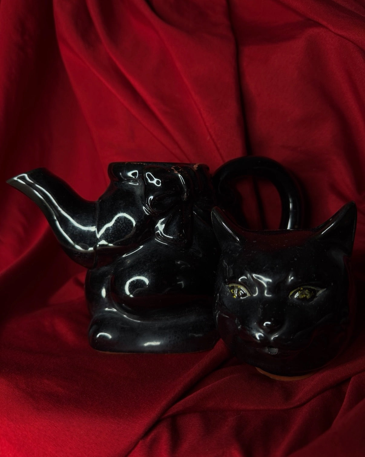 Black Cat Teapot