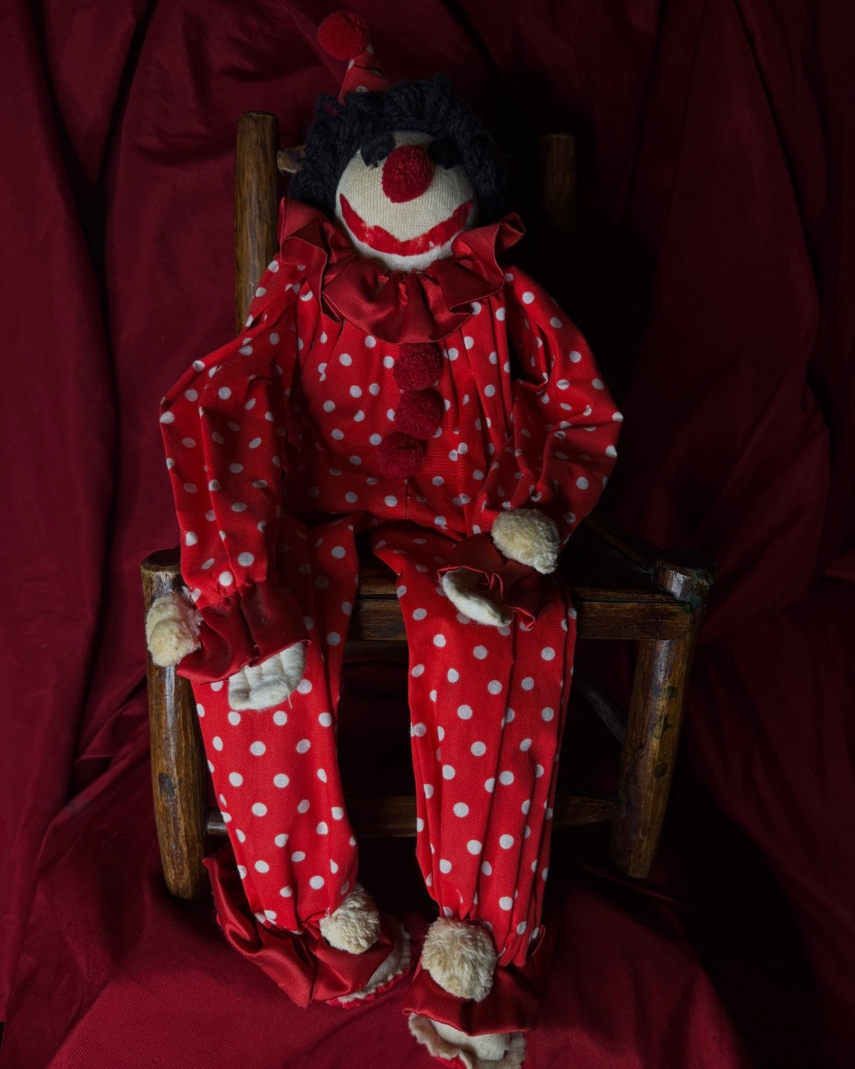 Handmade Clown Doll