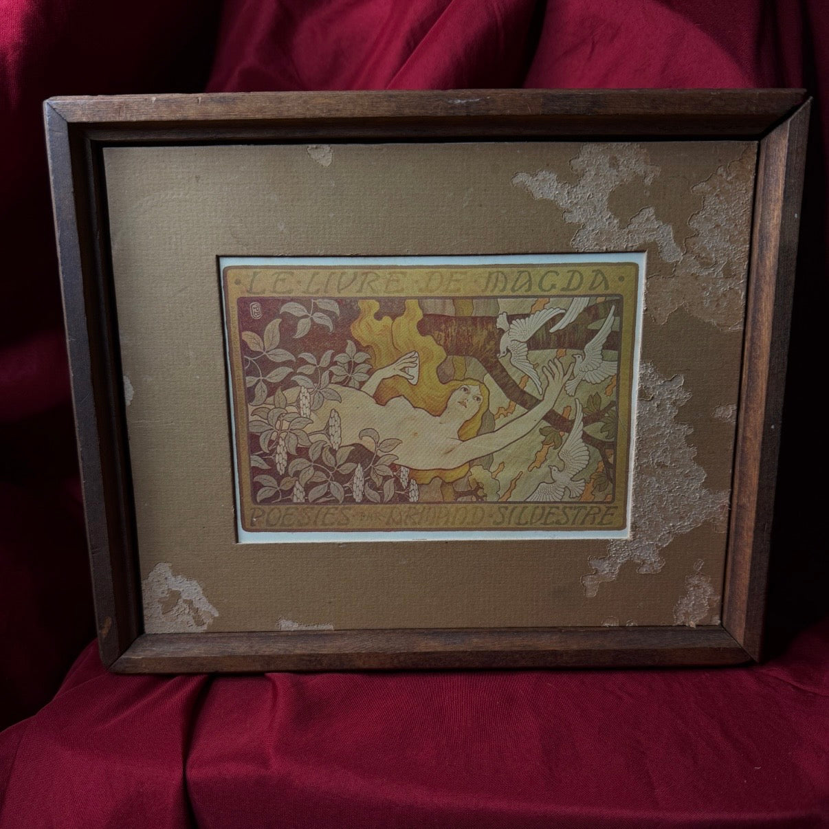 "Le Livre de Magda" by Paul Berthon Wooden Box