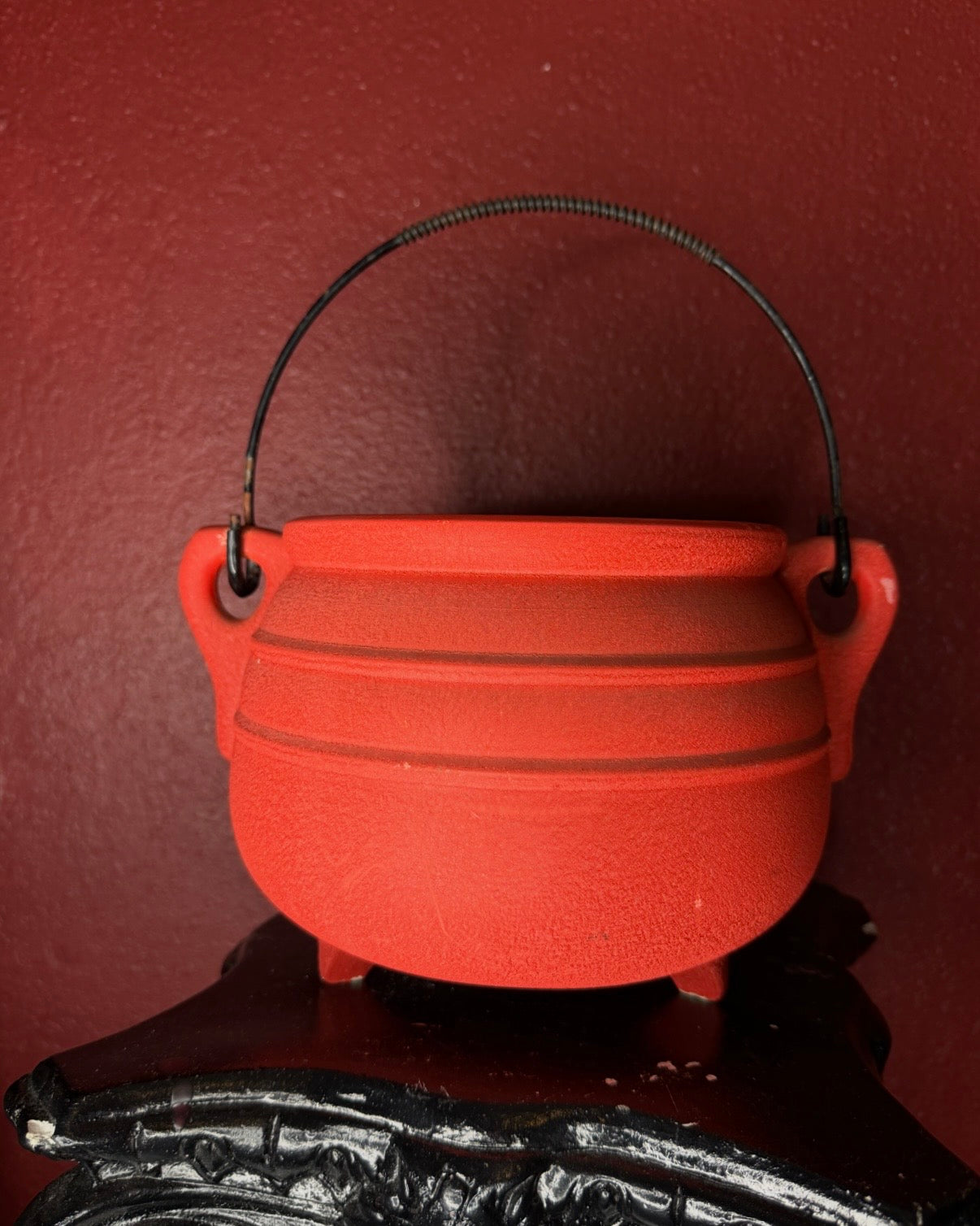 Large Red Cauldron