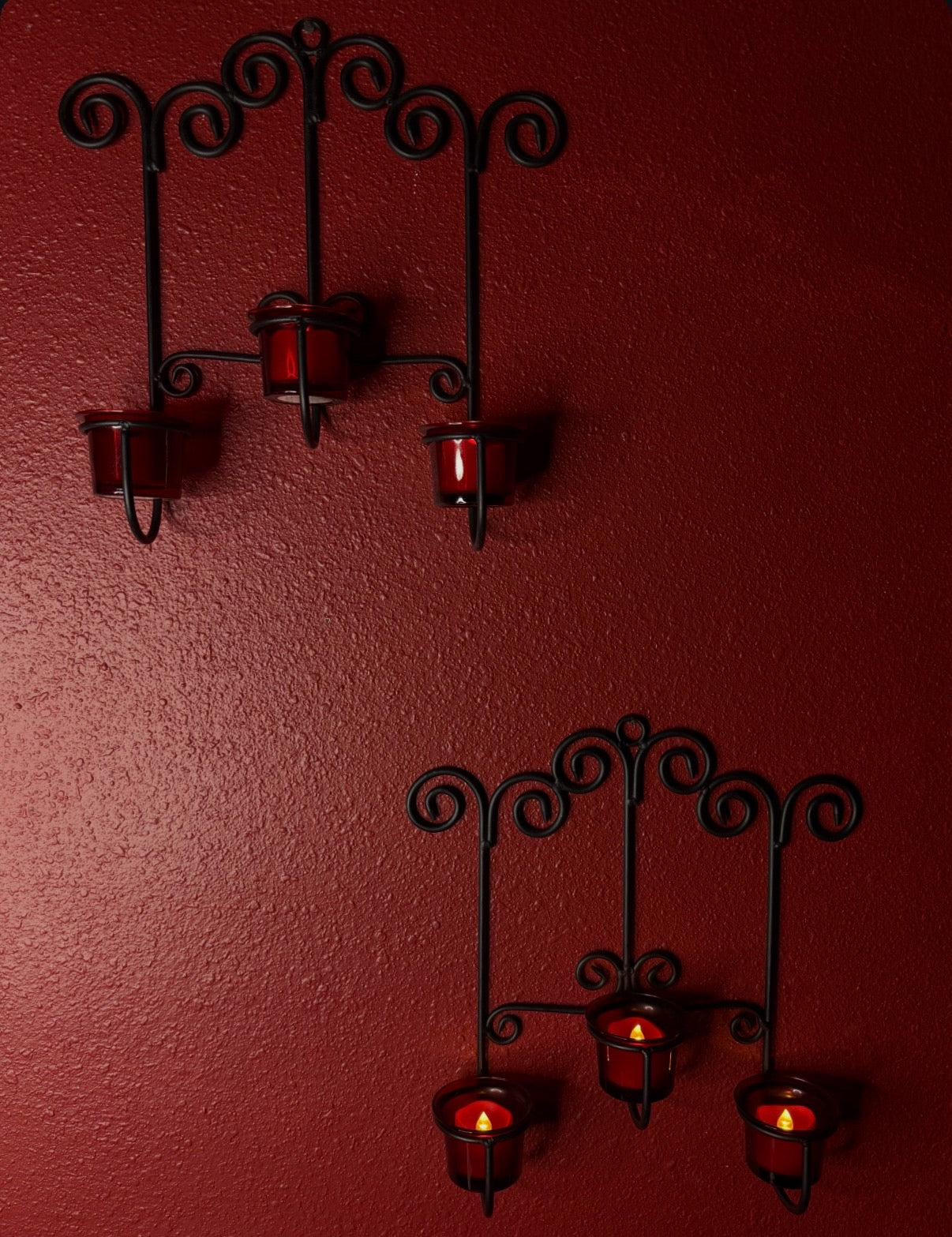 Pair of Votive Candle Holders