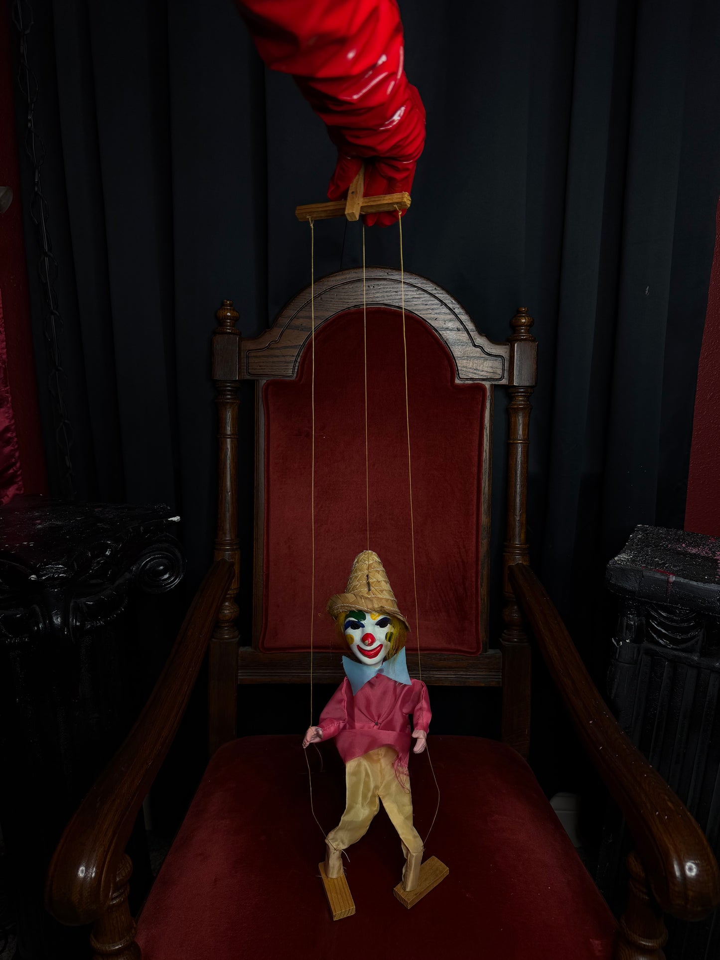 Clown Puppet Made in Mexico