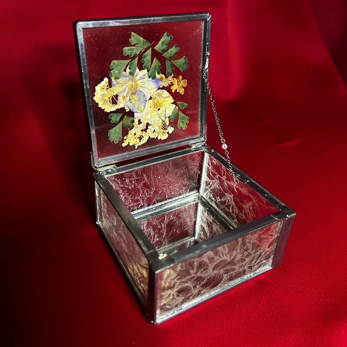 Pressed Flower Curio Box