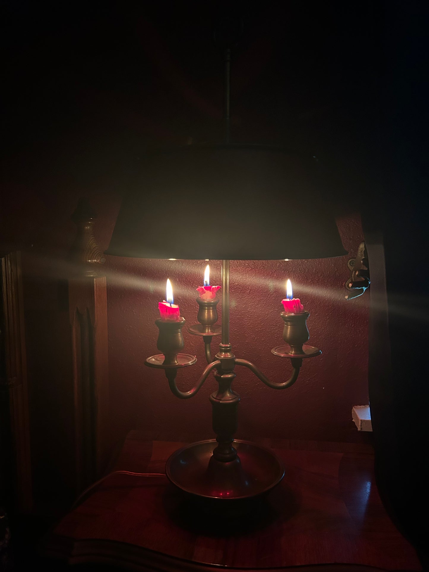 Vintage Bouillotte Lamp